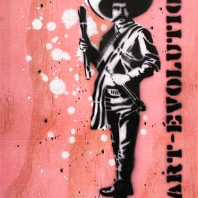 Gemälde, L'Art Évolution - Rose (1), Zapata