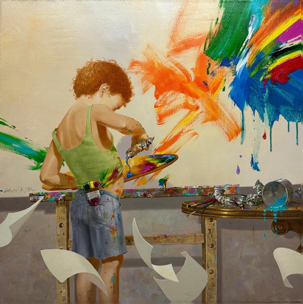 Michael Gorban, Messing with Paint Michael Gorban, Messing with Paint