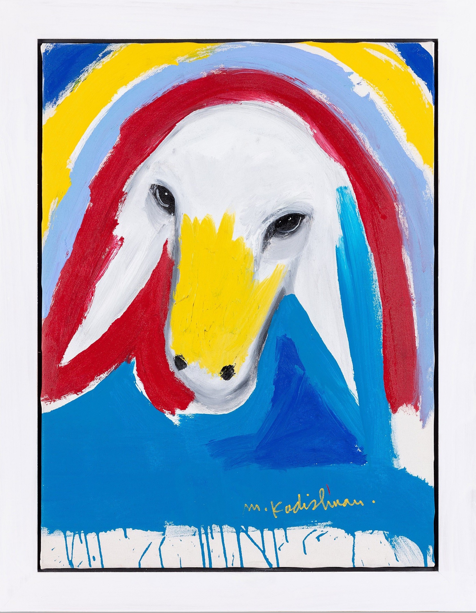 Menashe Kadishman, Sheap's Head Menashe Kadishman, Sheap's Head