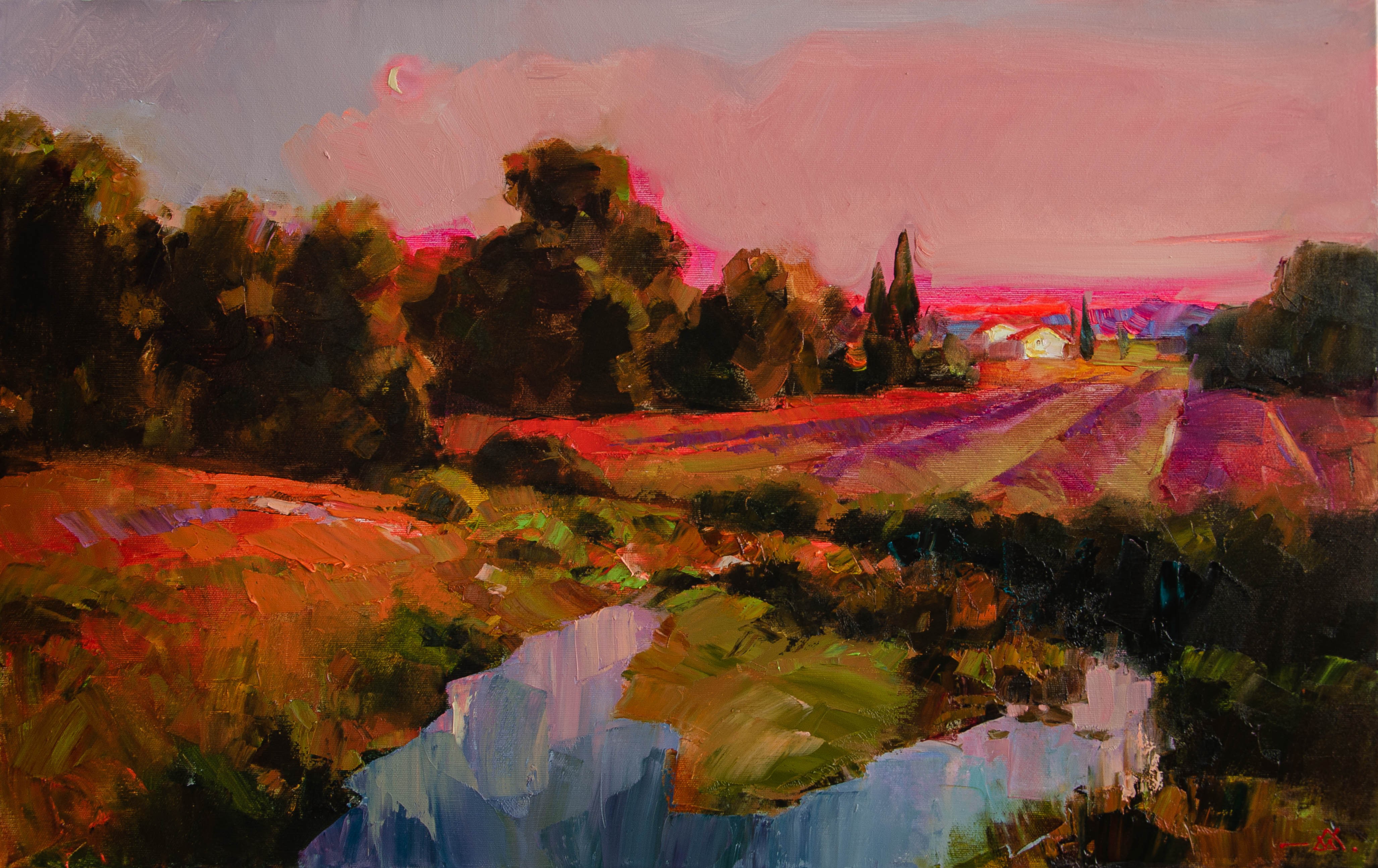 Vasyl Khodakivskyi, Evening twilight Vasyl Khodakivskyi, Evening twilight