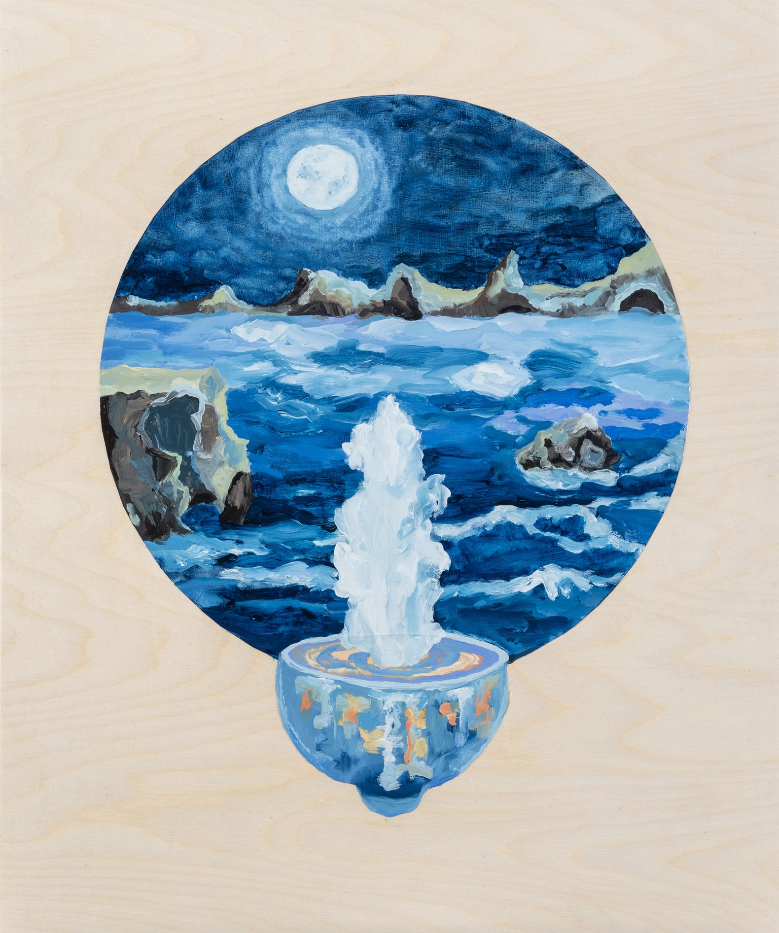 Holly King, Chilled moonscape de la série paysages en difficulté / Struggling landscapes Holly King, Chilled moonscape de la série paysages en difficulté / Struggling landscapes