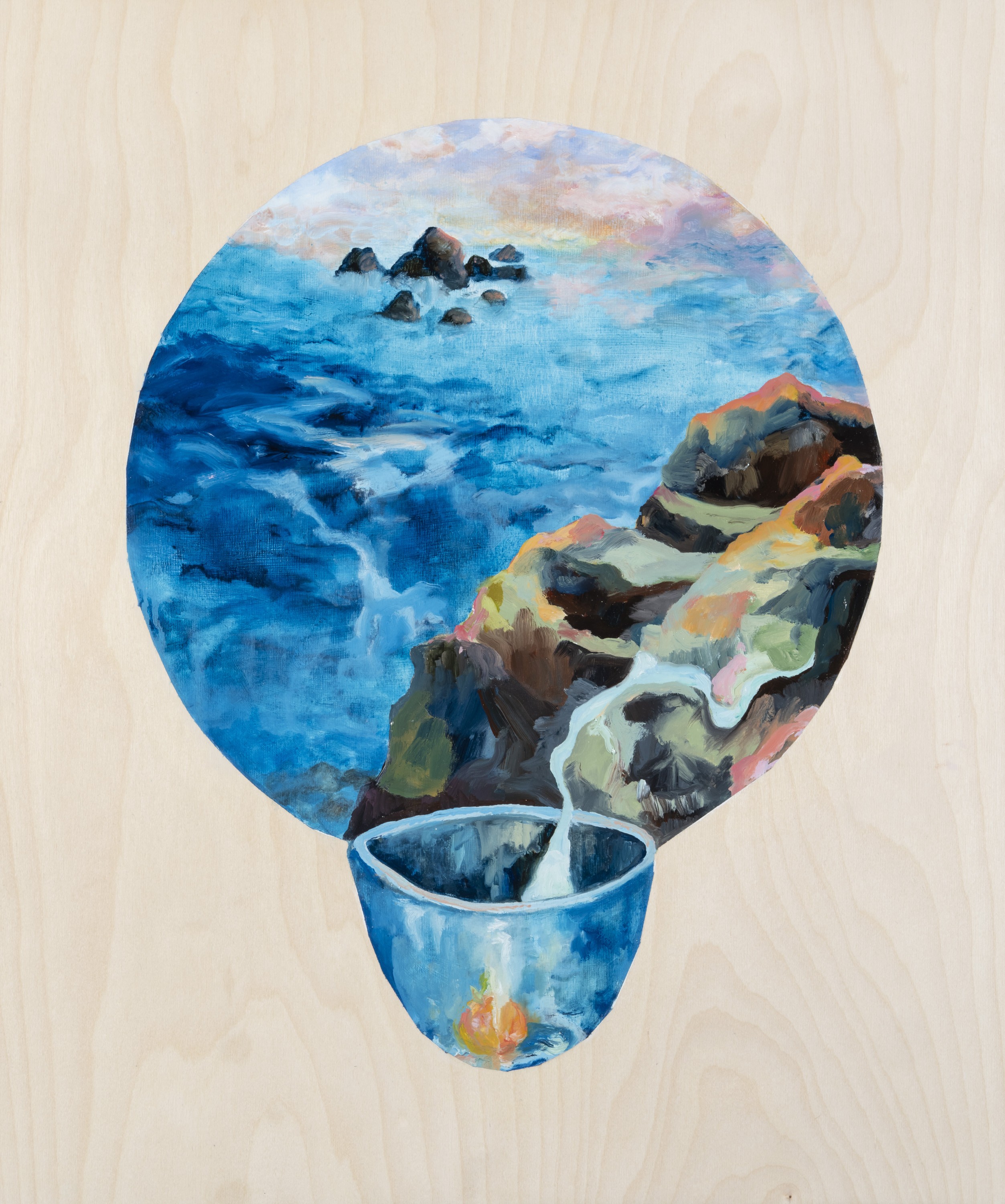 Holly King, Water vessel de la série paysages en difficulté / Struggling landscapes Holly King, Water vessel de la série paysages en difficulté / Struggling landscapes