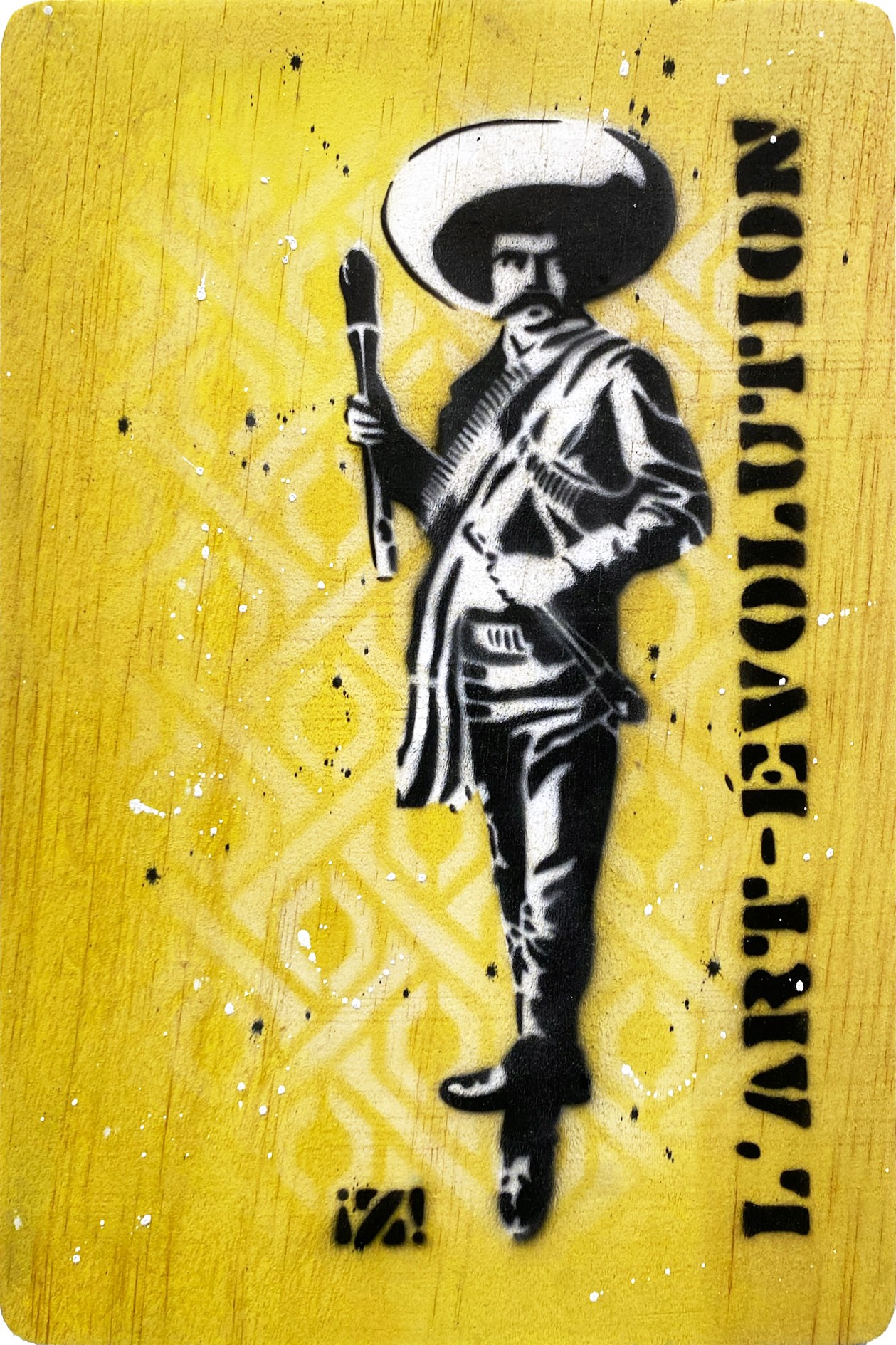 Zapata, L'Art Évolution - Jaune Zapata, L'Art Évolution - Jaune