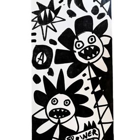 Painting, Flower Power, François Nasica