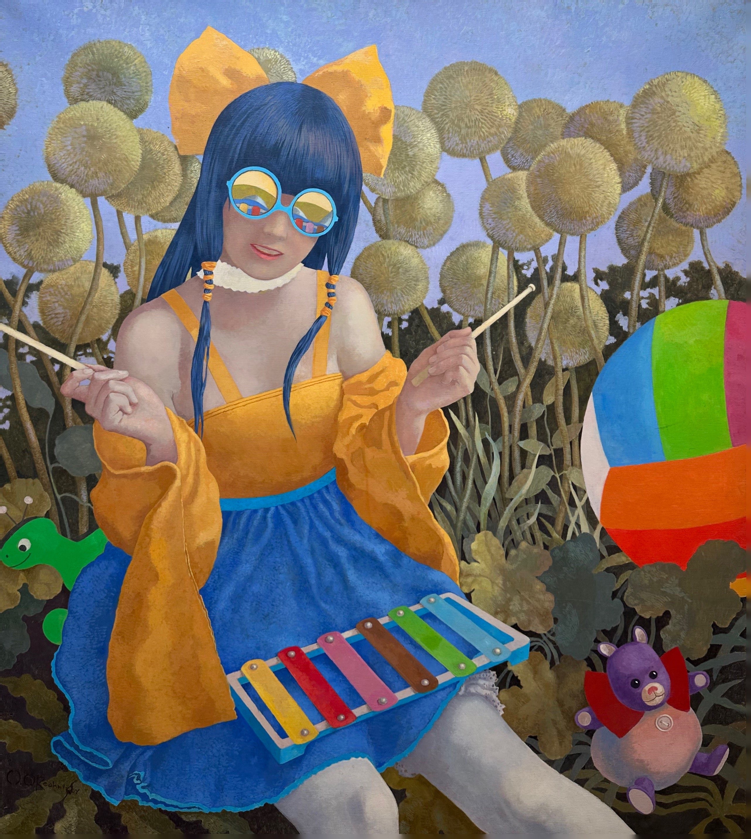 Olga Oreshnikov, Colors of the flag Olga Oreshnikov, Colors of the flag