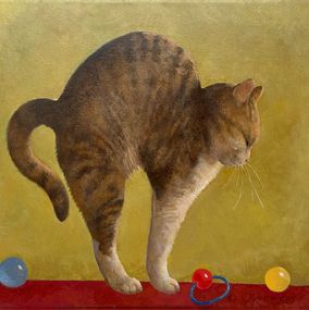 Gemälde, Cat IV, Olga Oreshnikov