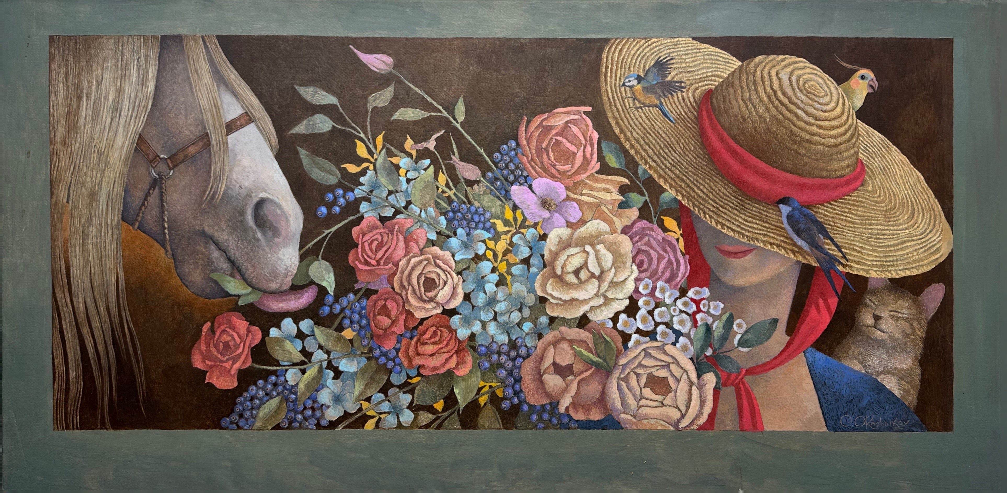 Olga Oreshnikov, Flowers II Olga Oreshnikov, Flowers II
