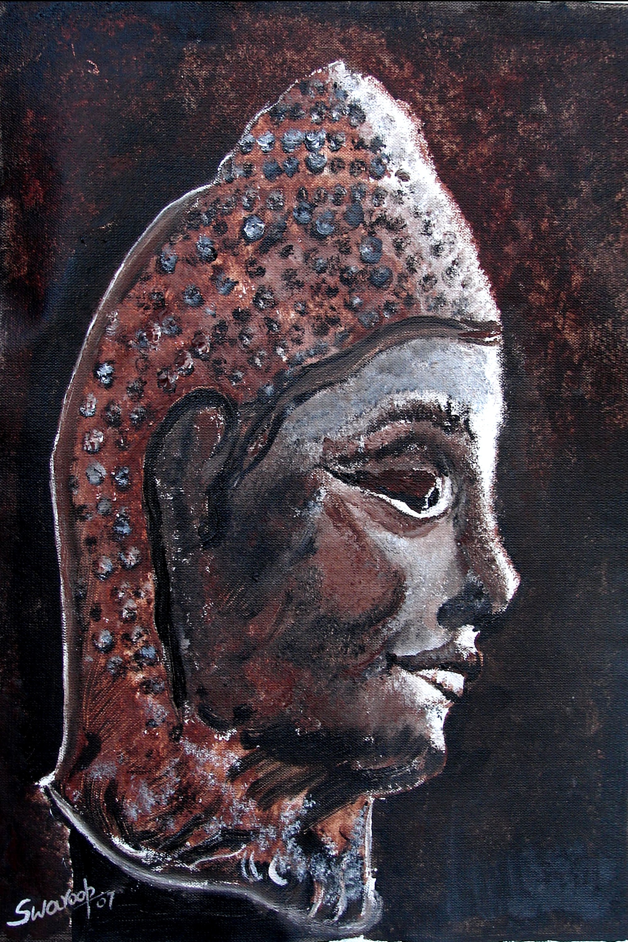 Anand Manchiraju, Head of lord Buddha-2 Anand Manchiraju, Head of lord Buddha-2