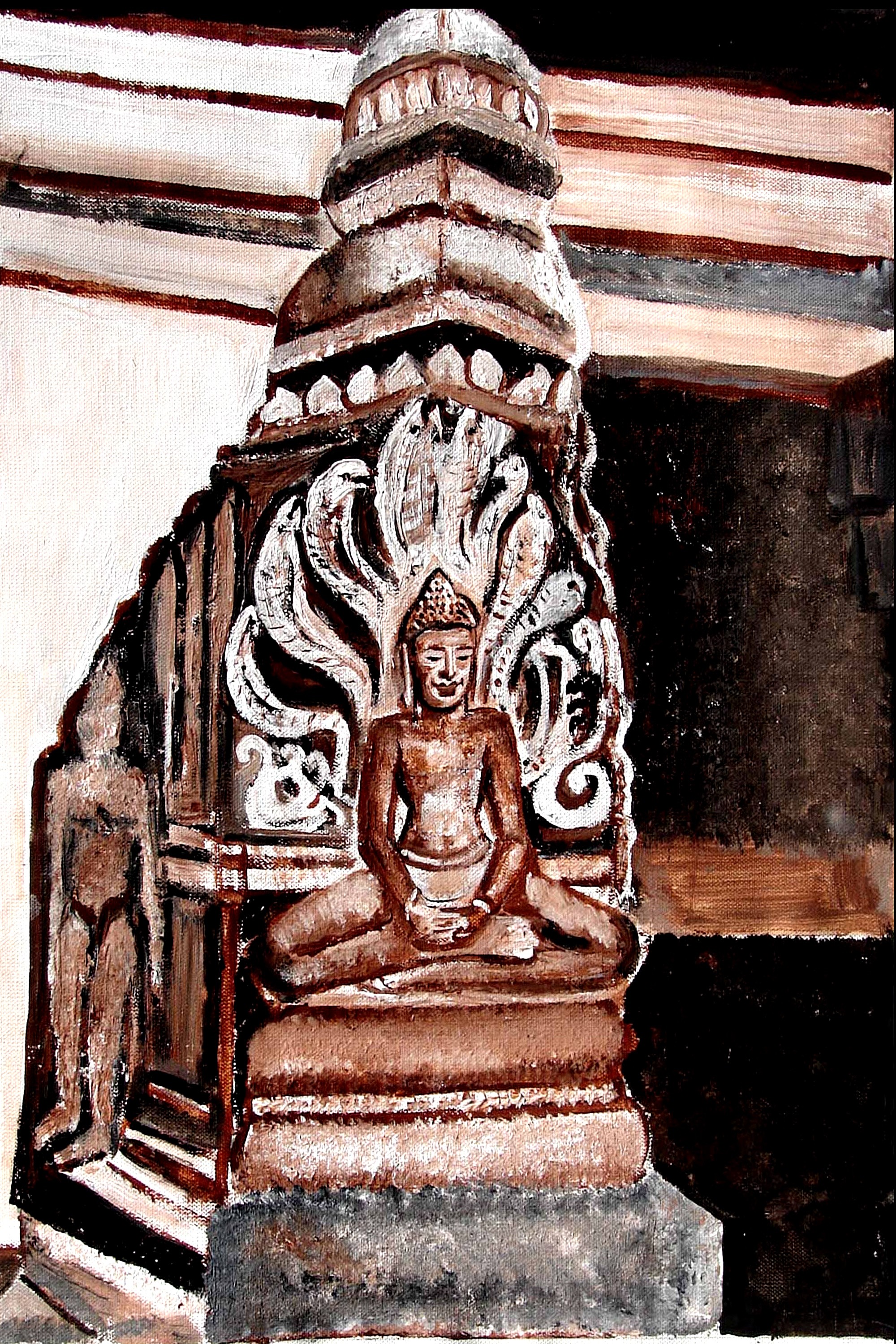 Anand Manchiraju, Meditating Buddha-3 Anand Manchiraju, Meditating Buddha-3