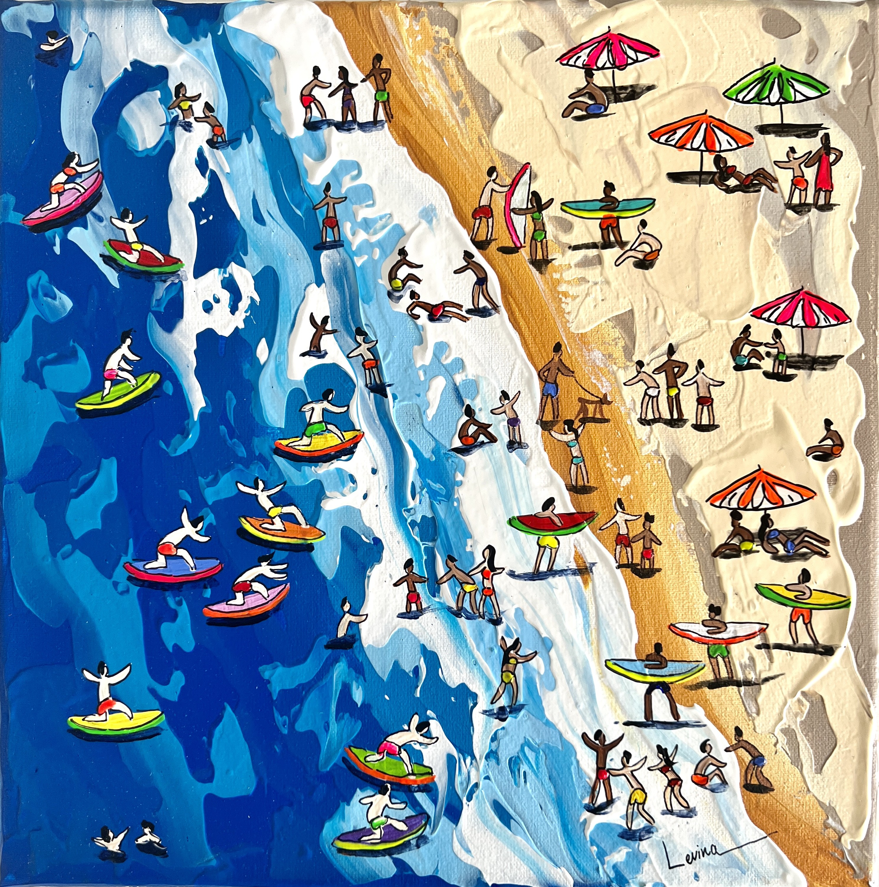 Lisa Levina, Day at beach Lisa Levina, Day at beach