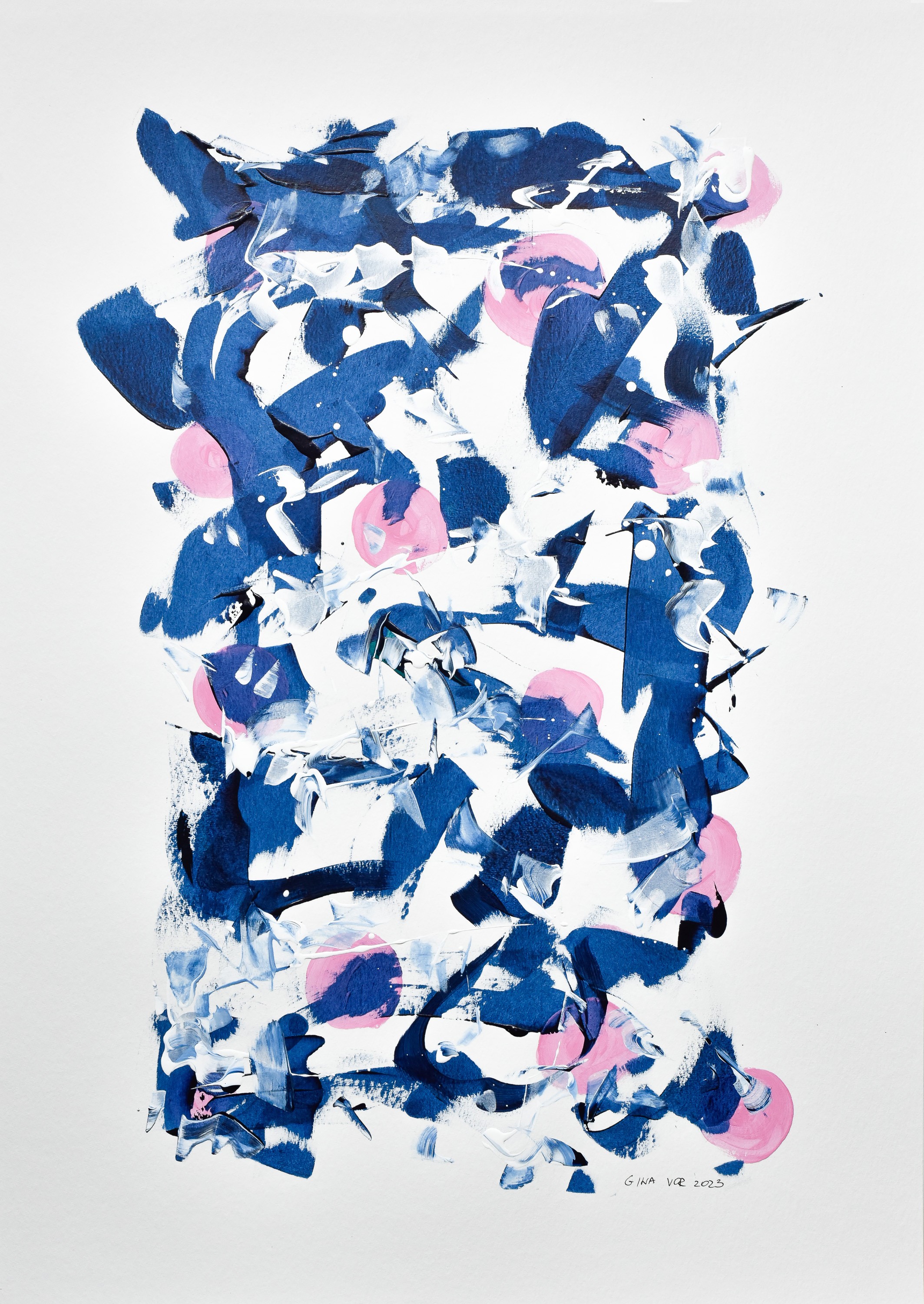 Gina Vor, Prussian blue 9 Gina Vor, Prussian blue 9
