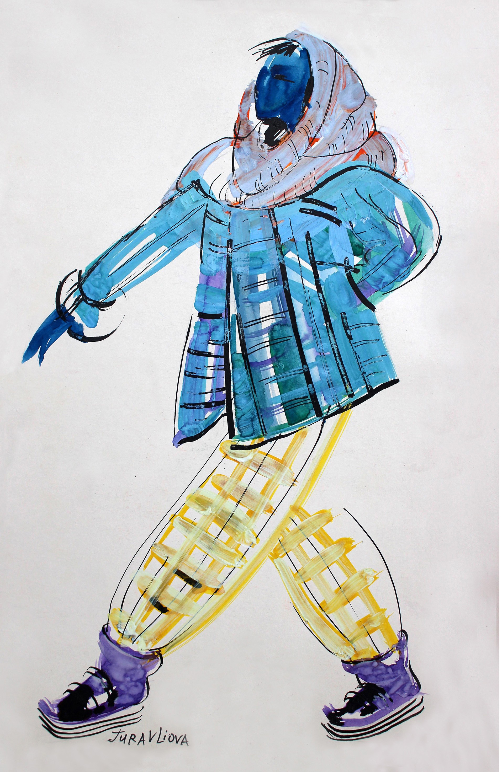 Liubov Juravliova, Dessin 5 Création de Mode Liubov Juravliova, Dessin 5 Création de Mode