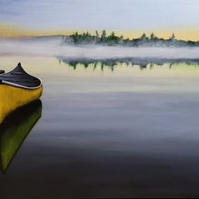 Painting, Silence Of The Loon, Derek Olson