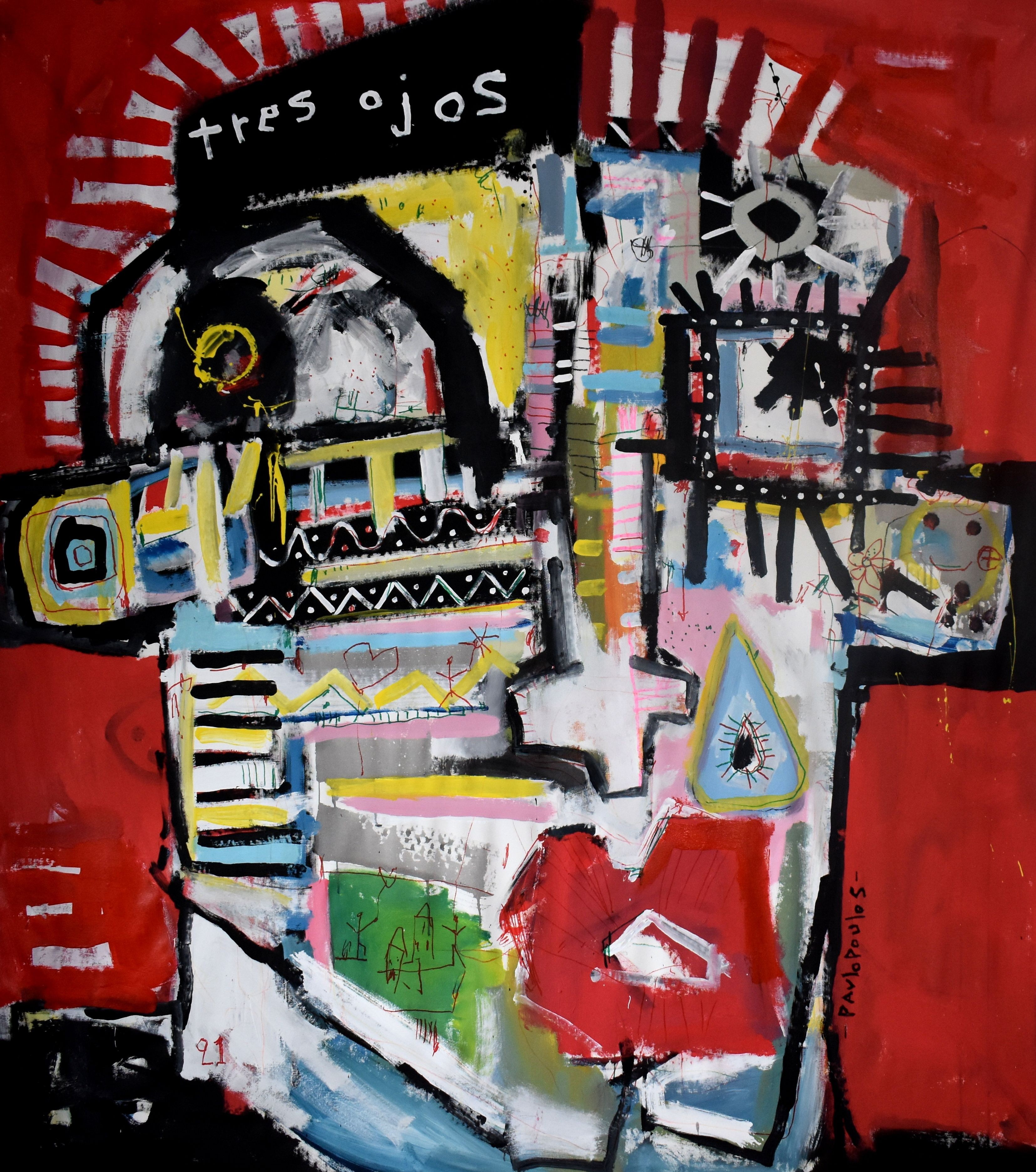 Dimitris Pavlopoulos, Tres ojos Dimitris Pavlopoulos, Tres ojos