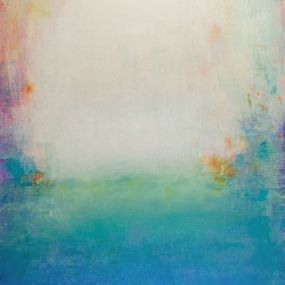 Painting, Aqua Blue Summer 211203, Don Bishop