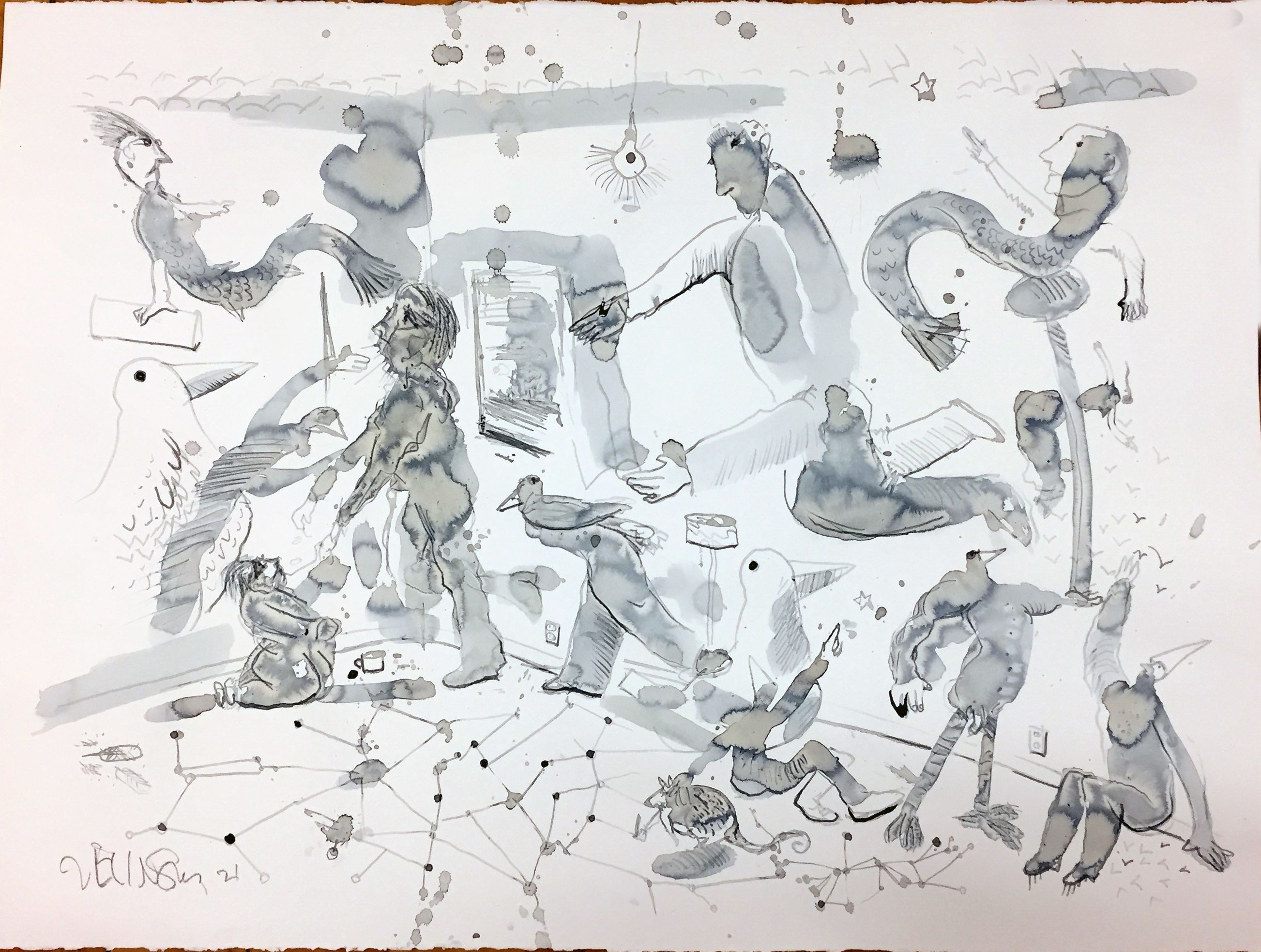Edward Zelinsky, The gray room Edward Zelinsky, The gray room