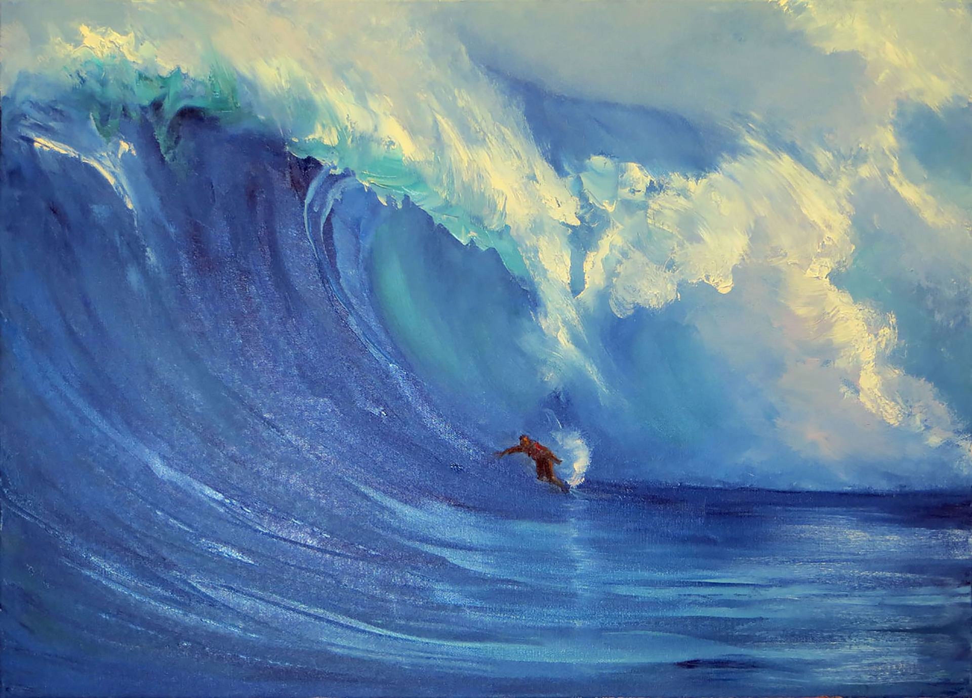 Elena Lukina, Big wave. Surfing Elena Lukina, Big wave. Surfing