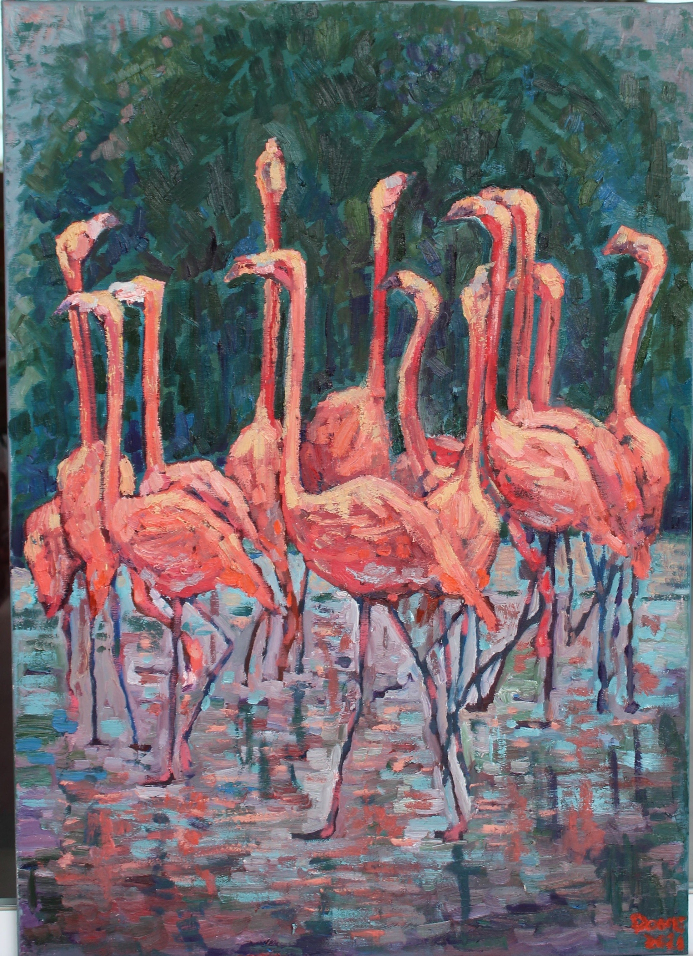 Elena Done, Flamingoes Elena Done, Flamingoes