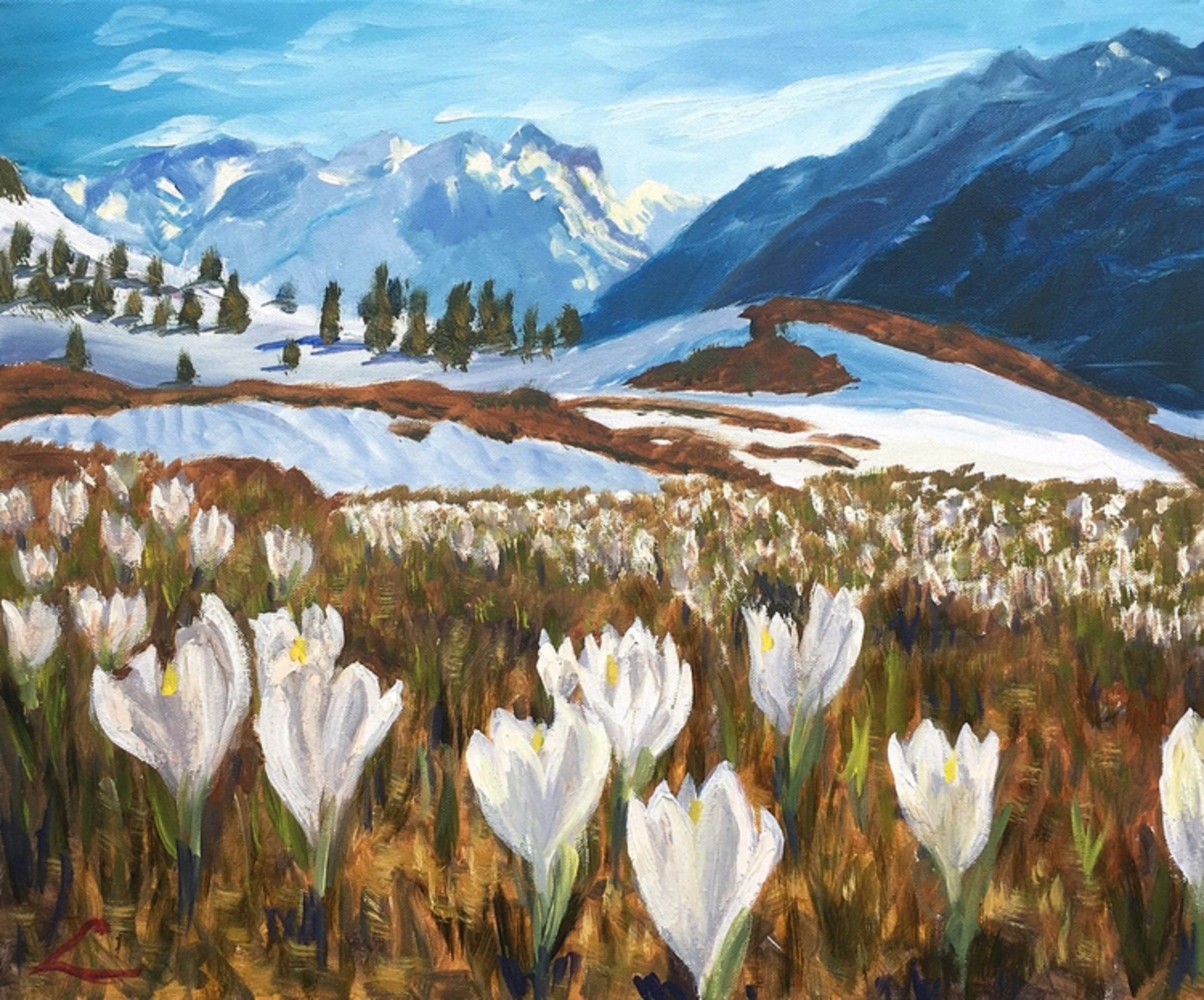 Elena Sokolova, Spring in Alps Elena Sokolova, Spring in Alps