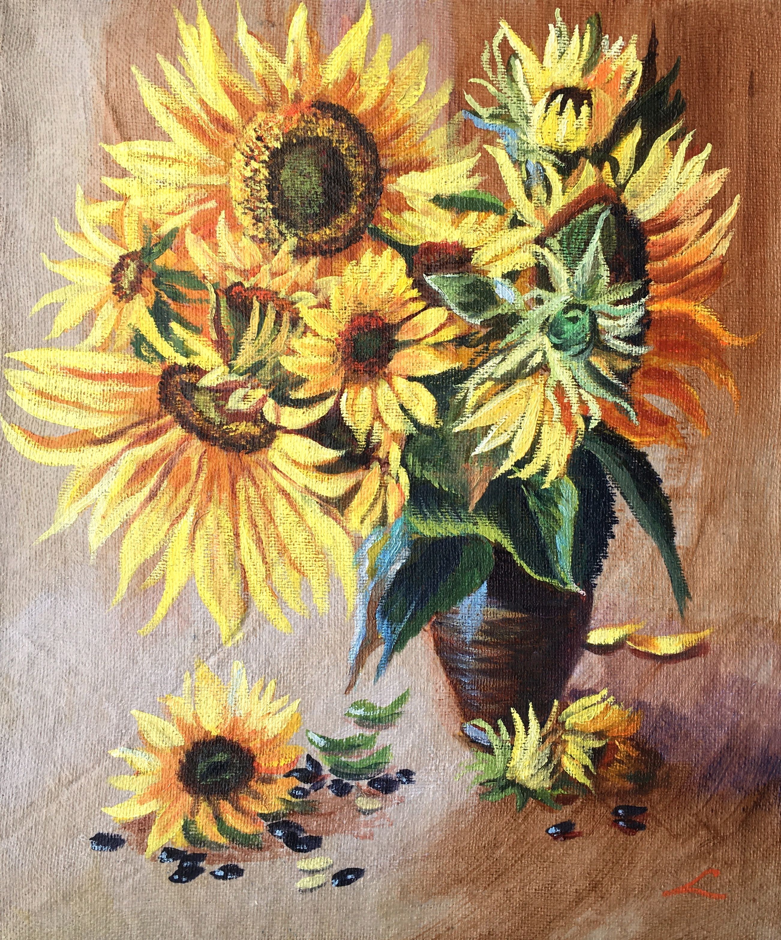 Elena Sokolova, Sunflowers Elena Sokolova, Sunflowers