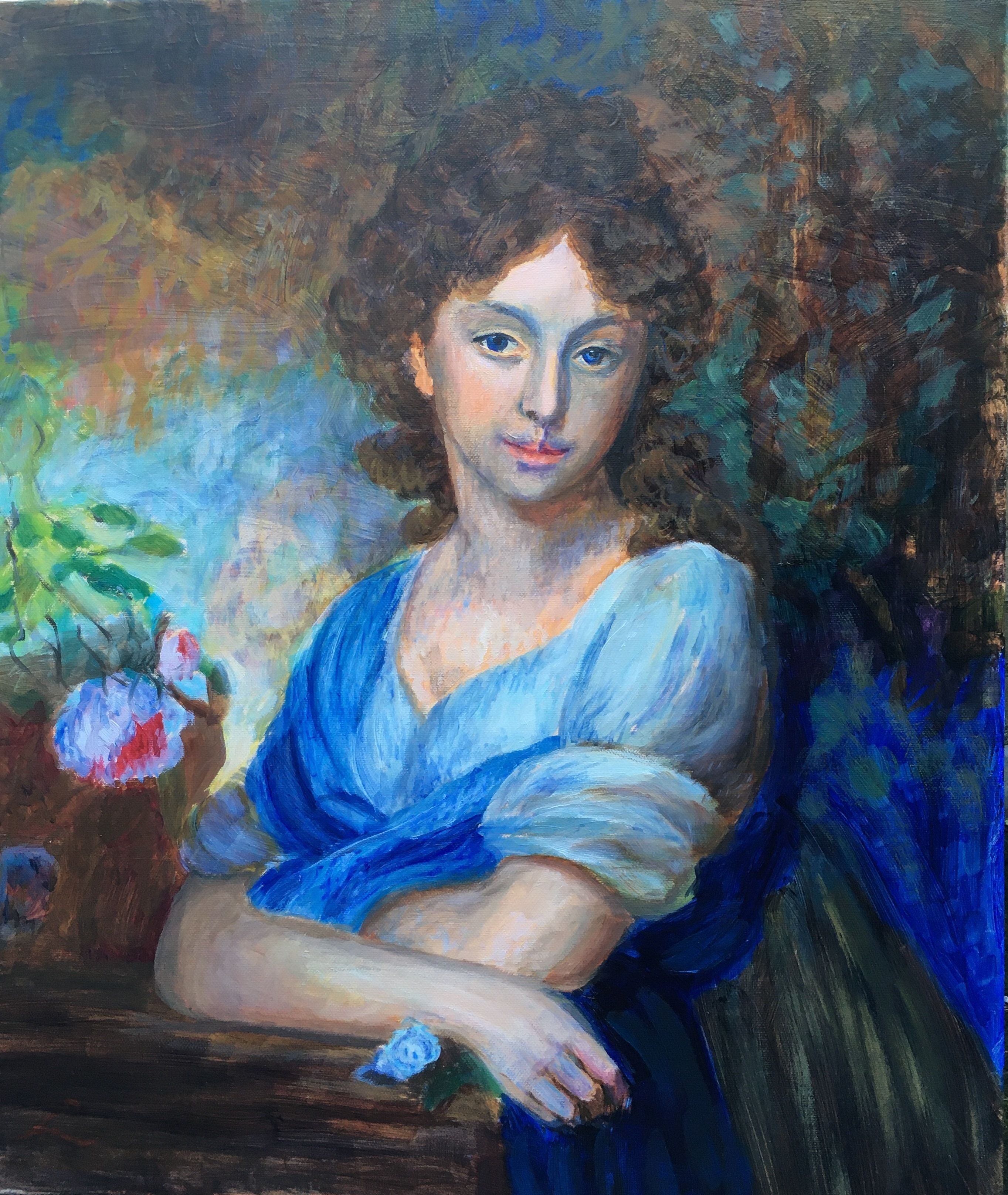 Elena Sokolova, Female portrait 3 Elena Sokolova, Female portrait 3