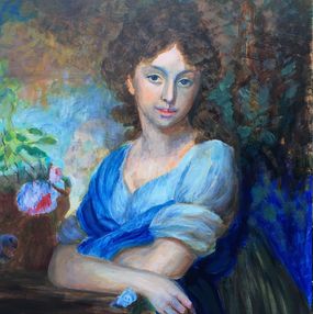 Gemälde, Female portrait 3, Elena Sokolova