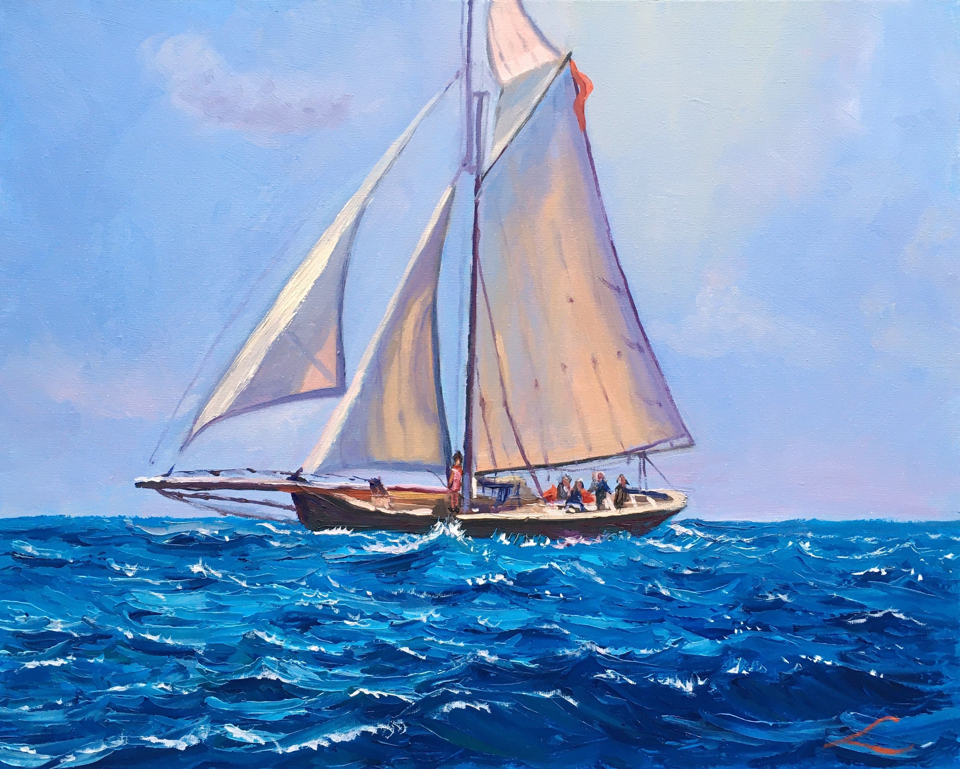 Elena Sokolova, Sail boat Elena Sokolova, Sail boat