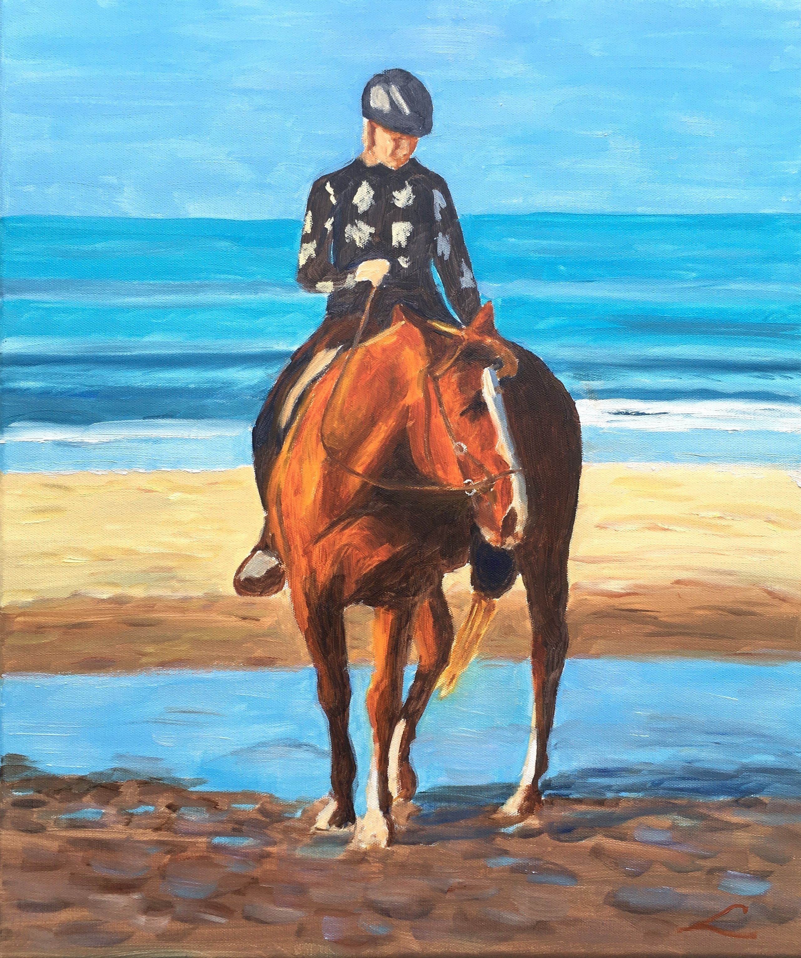 Elena Sokolova, Sea walk 3 Elena Sokolova, Sea walk 3