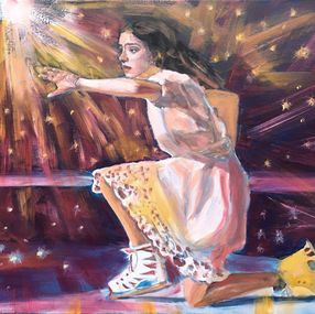 Painting, Magic ice, Elena Sokolova