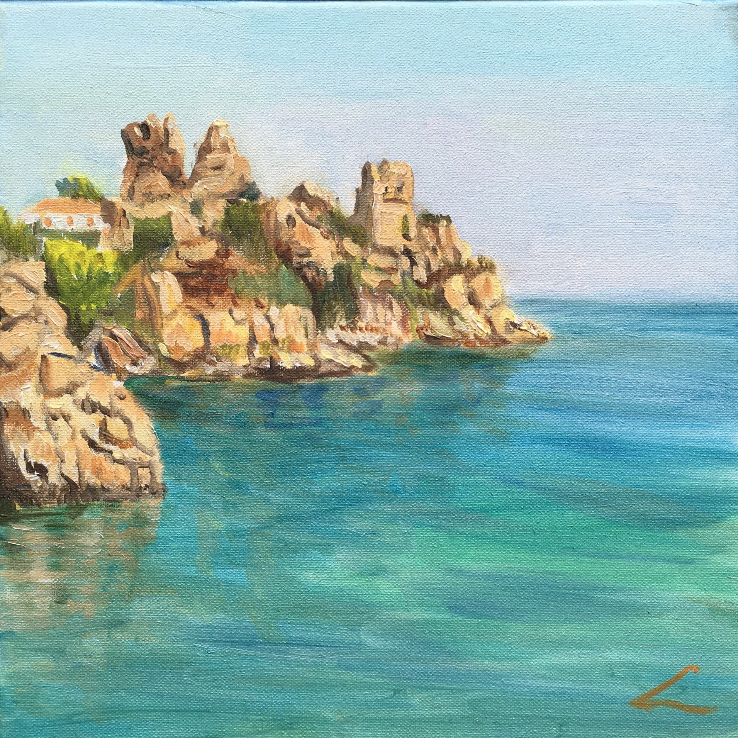 Elena Sokolova, Cefalu rocks 2 Elena Sokolova, Cefalu rocks 2