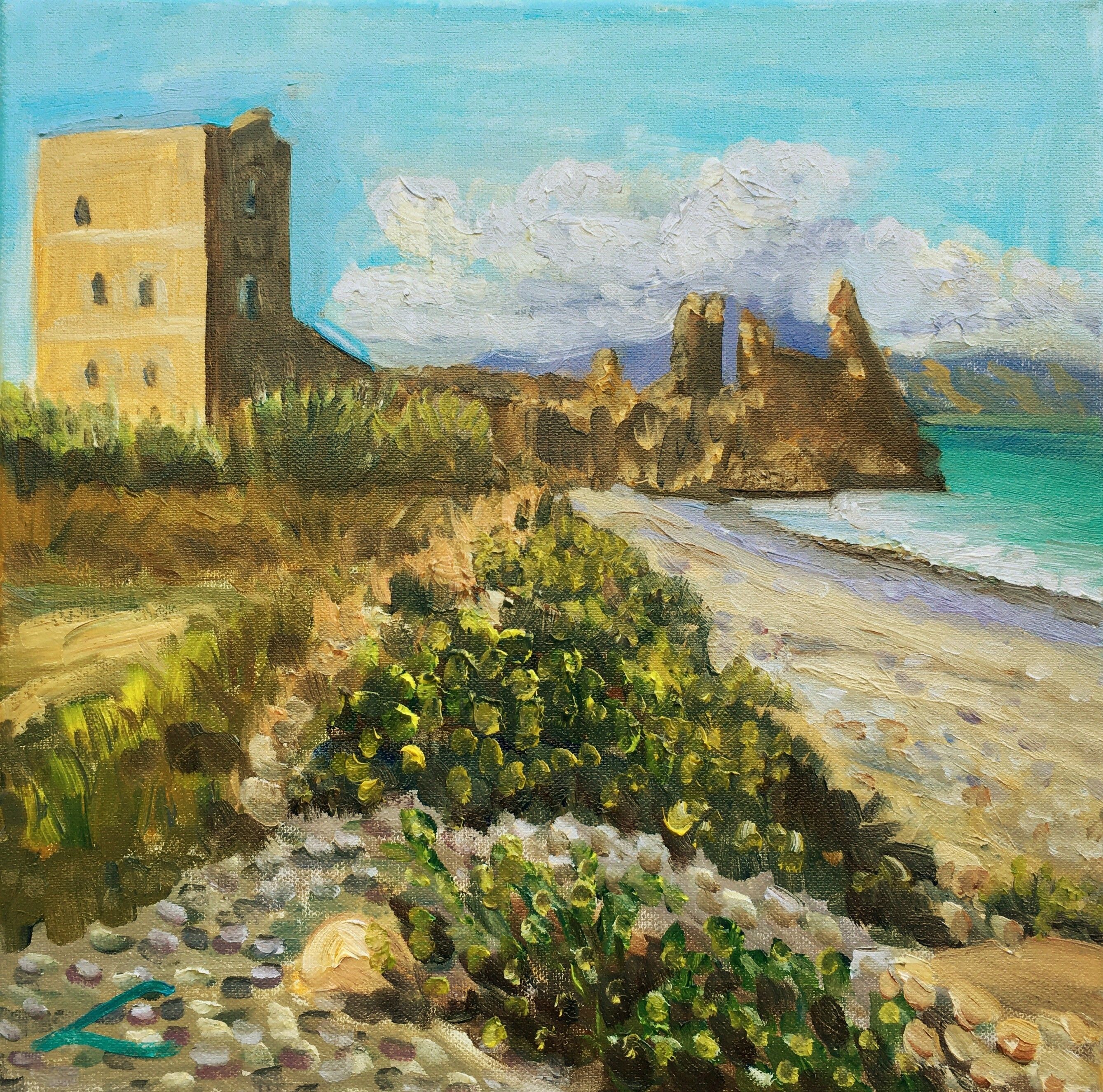 Elena Sokolova, Castelo Elena Sokolova, Castelo