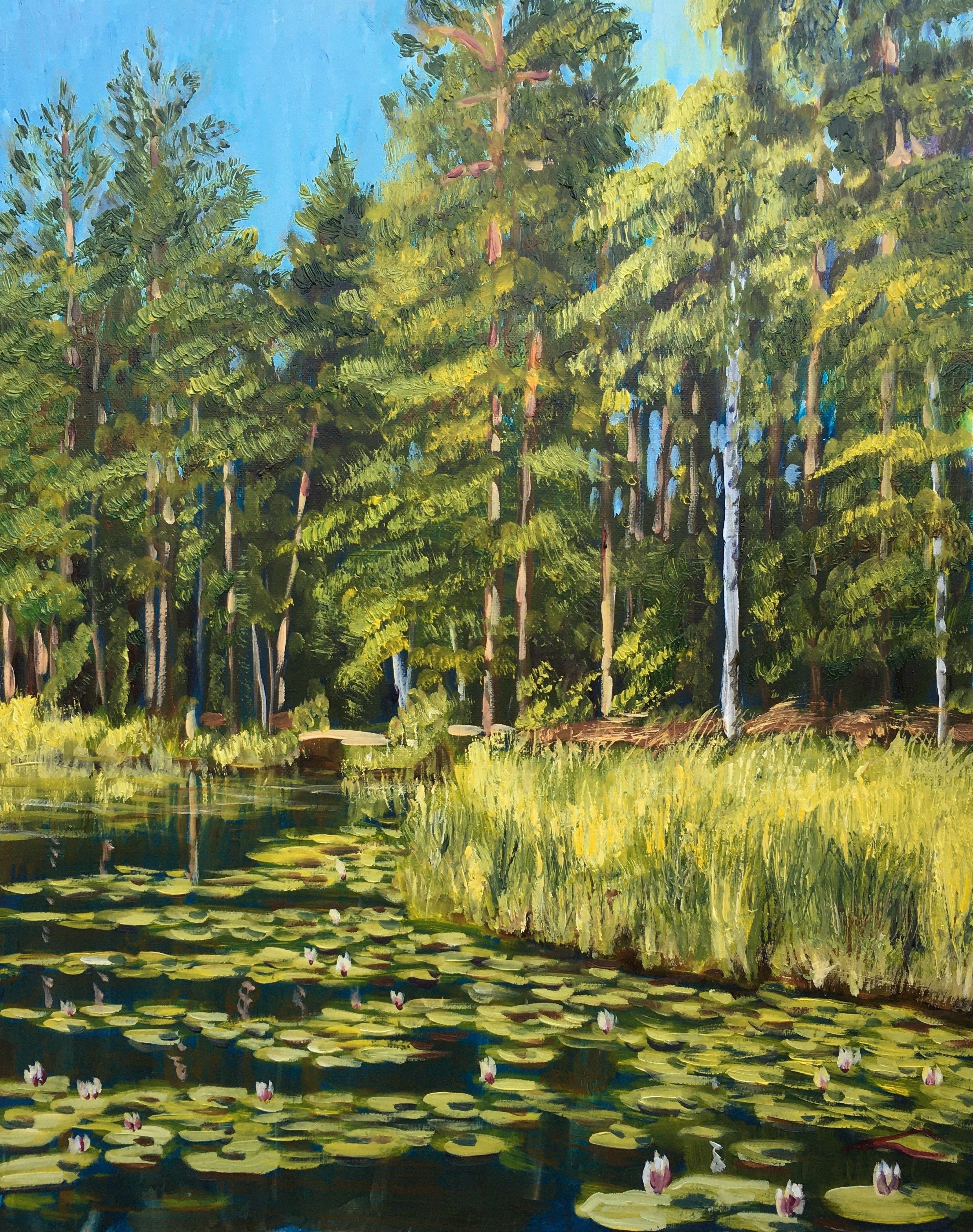 Elena Sokolova, Pastor's lake 4 Elena Sokolova, Pastor's lake 4
