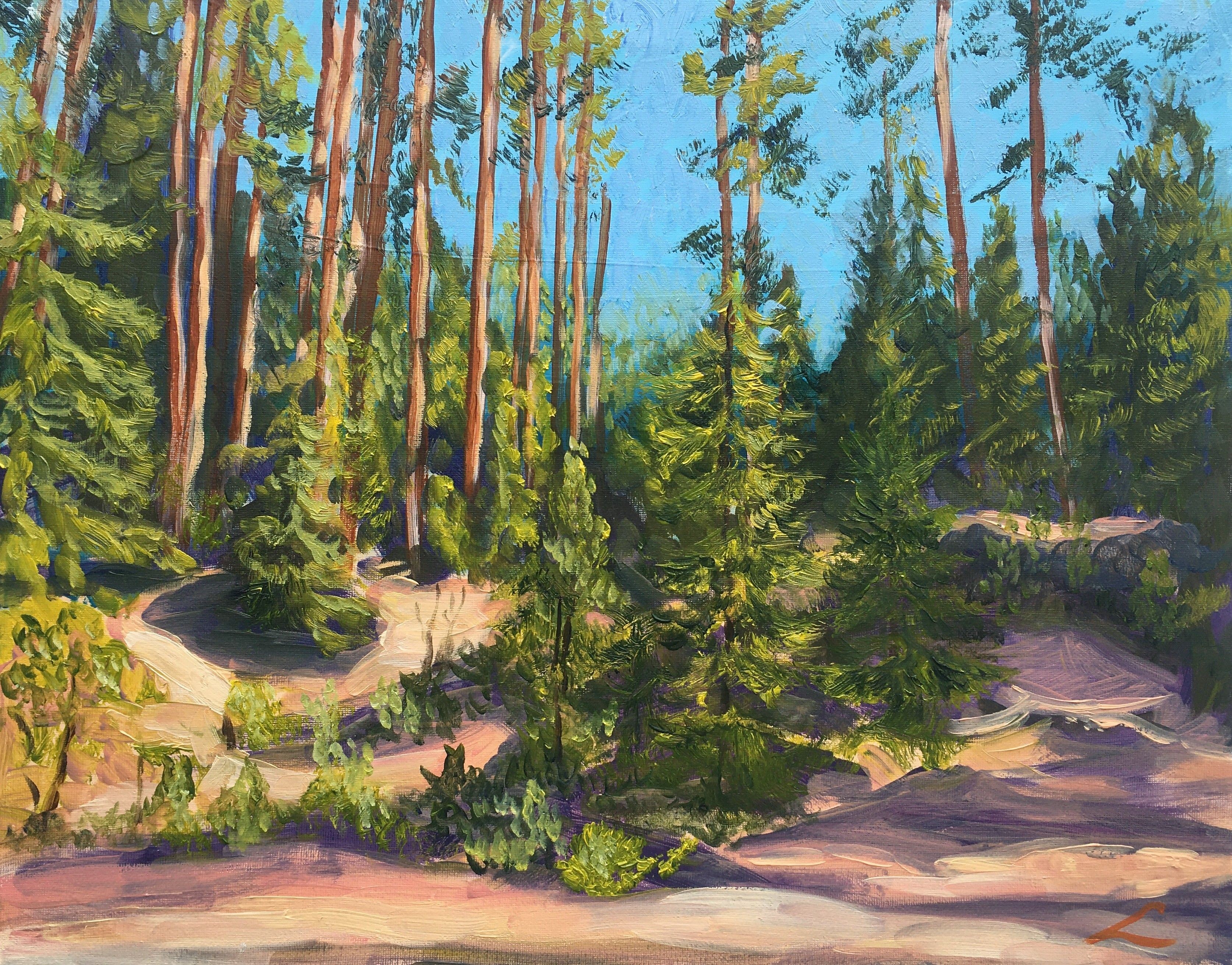 Elena Sokolova, Sunny forest 2 Elena Sokolova, Sunny forest 2