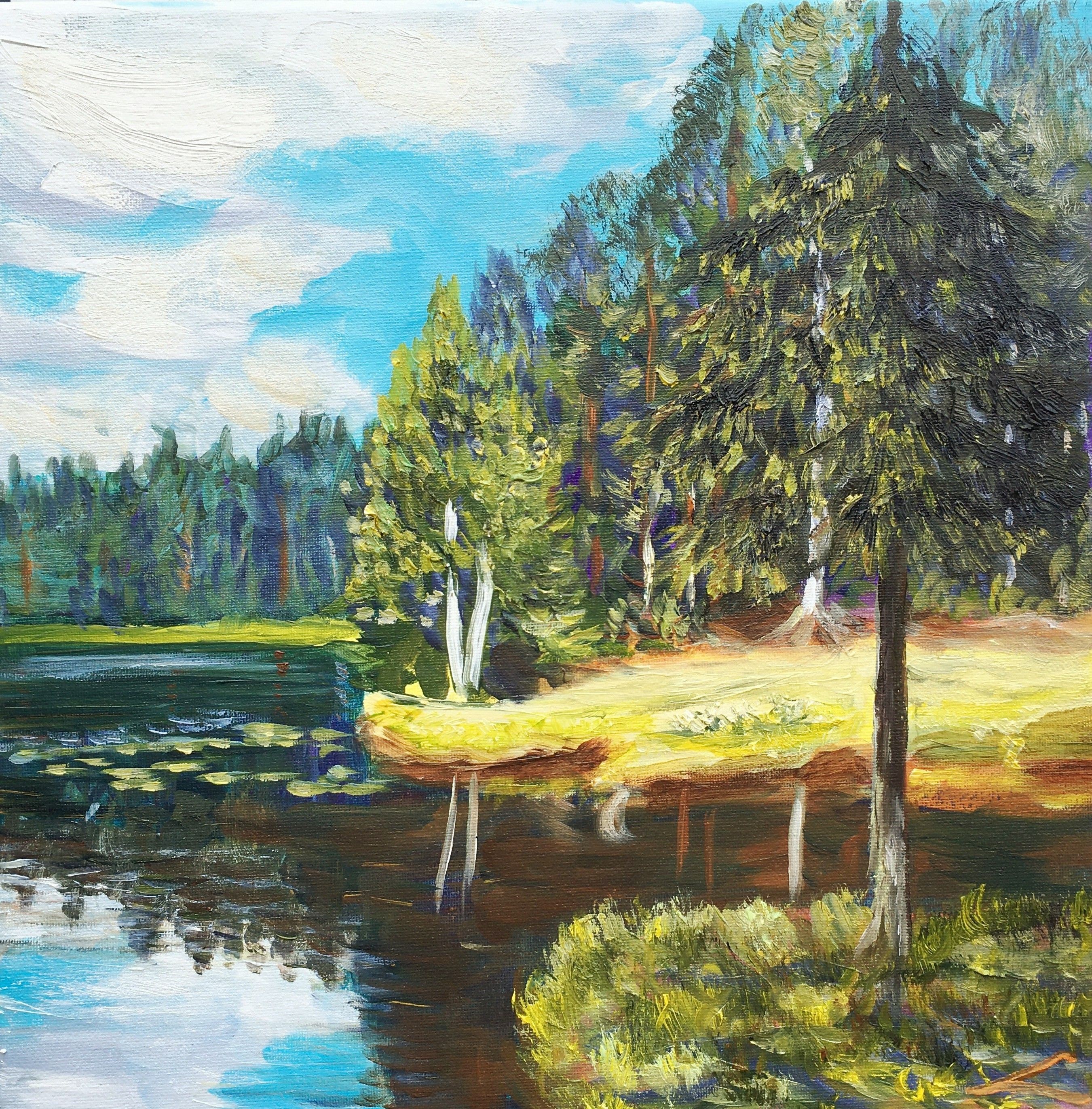 Elena Sokolova, Forest lake 2 Elena Sokolova, Forest lake 2
