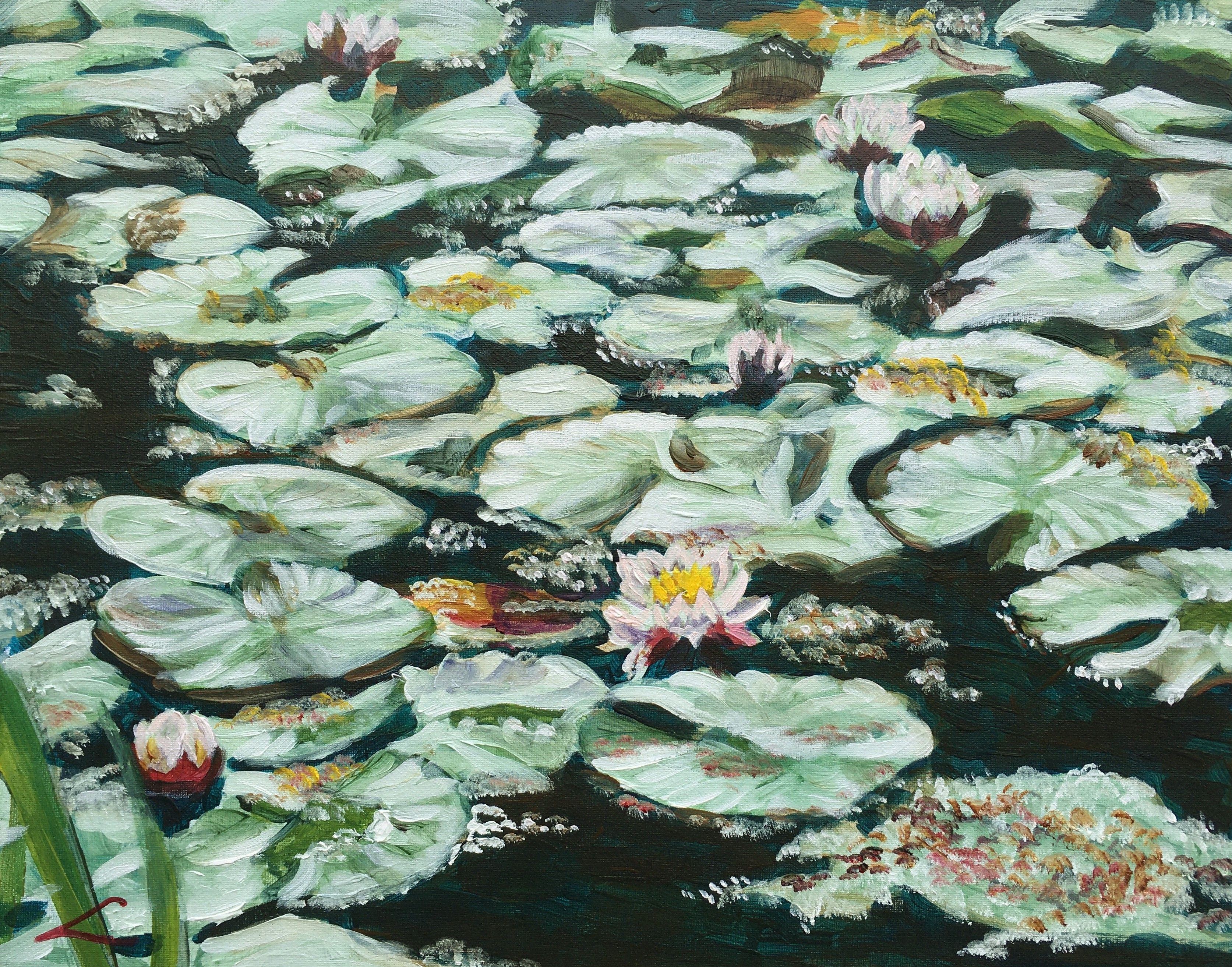 Elena Sokolova, Waterlilies Elena Sokolova, Waterlilies
