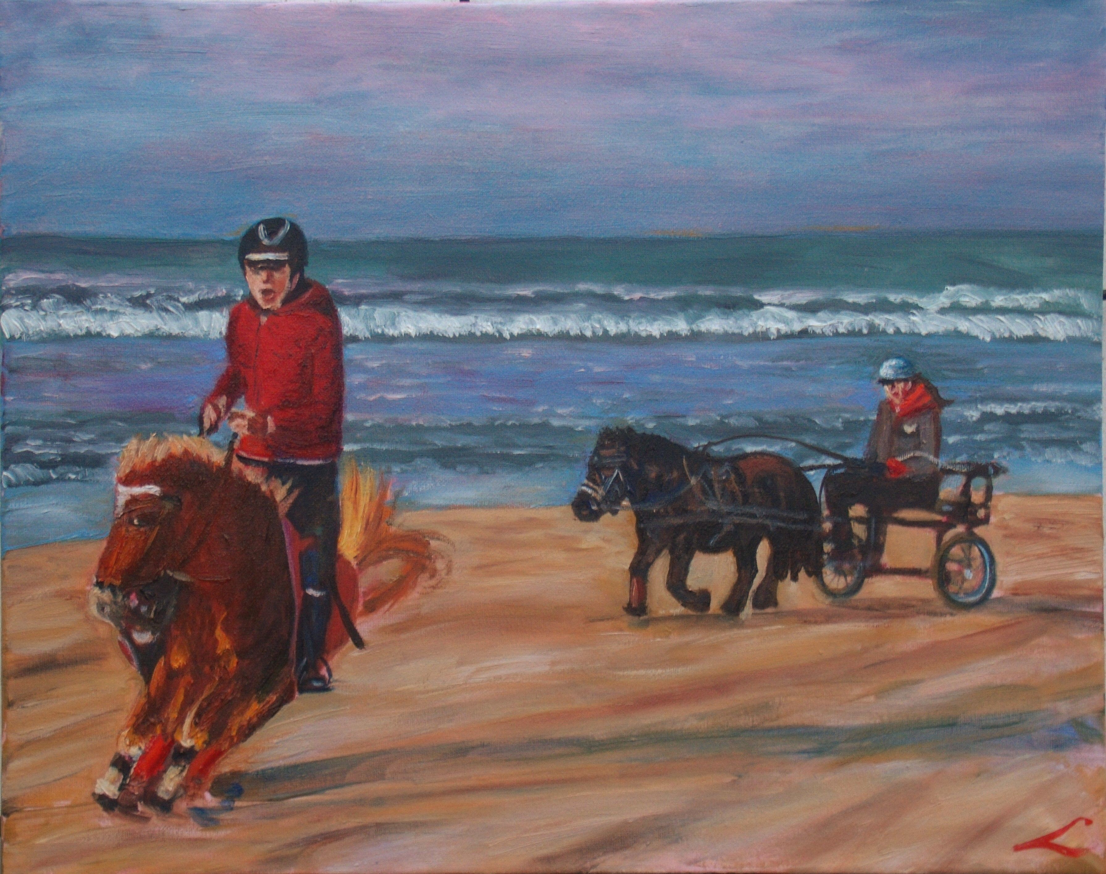 Elena Sokolova, Pony riders Elena Sokolova, Pony riders
