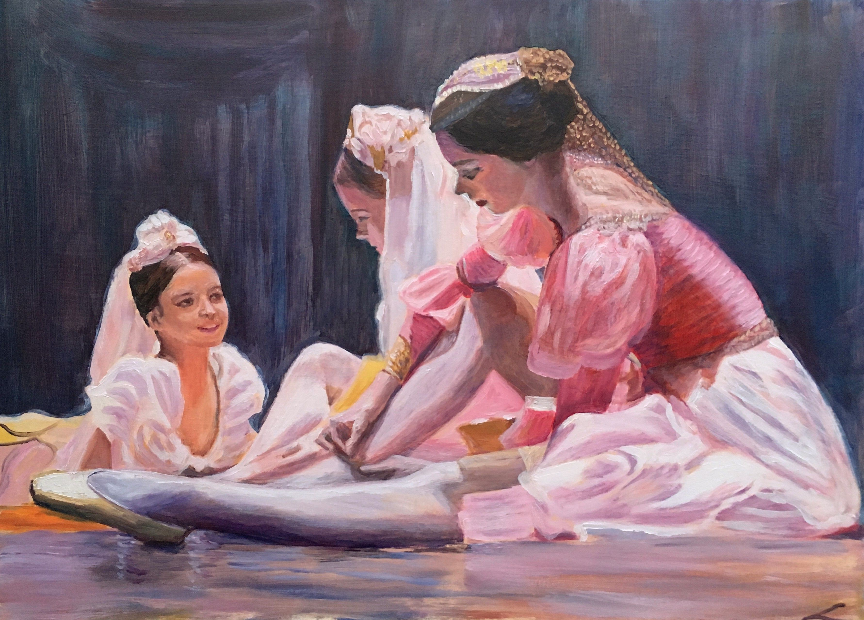 Elena Sokolova, Three dancers Elena Sokolova, Three dancers