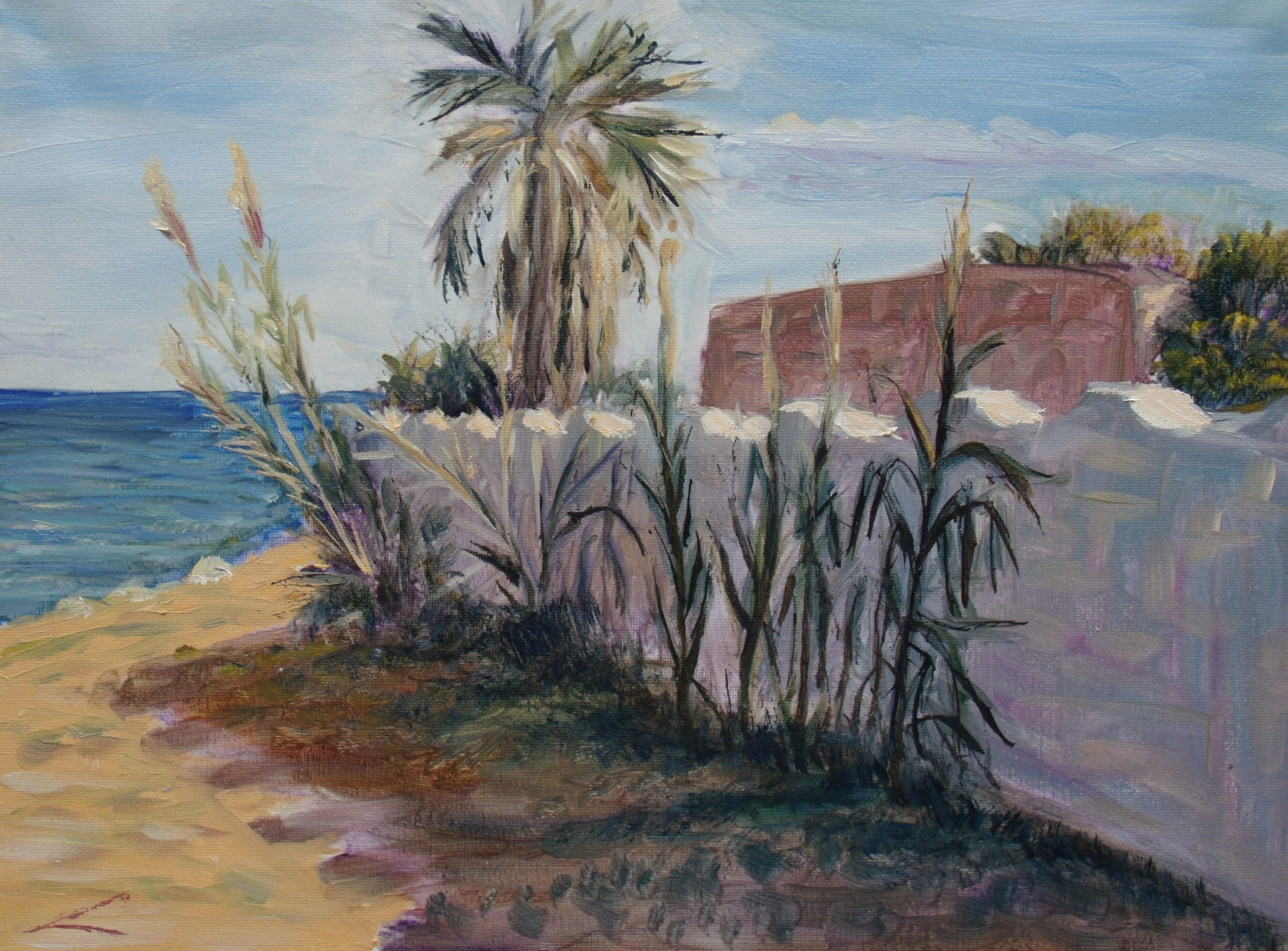 Elena Sokolova, Sicilial landscape Elena Sokolova, Sicilial landscape