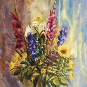 Pintura, Flowers, Elena Sokolova