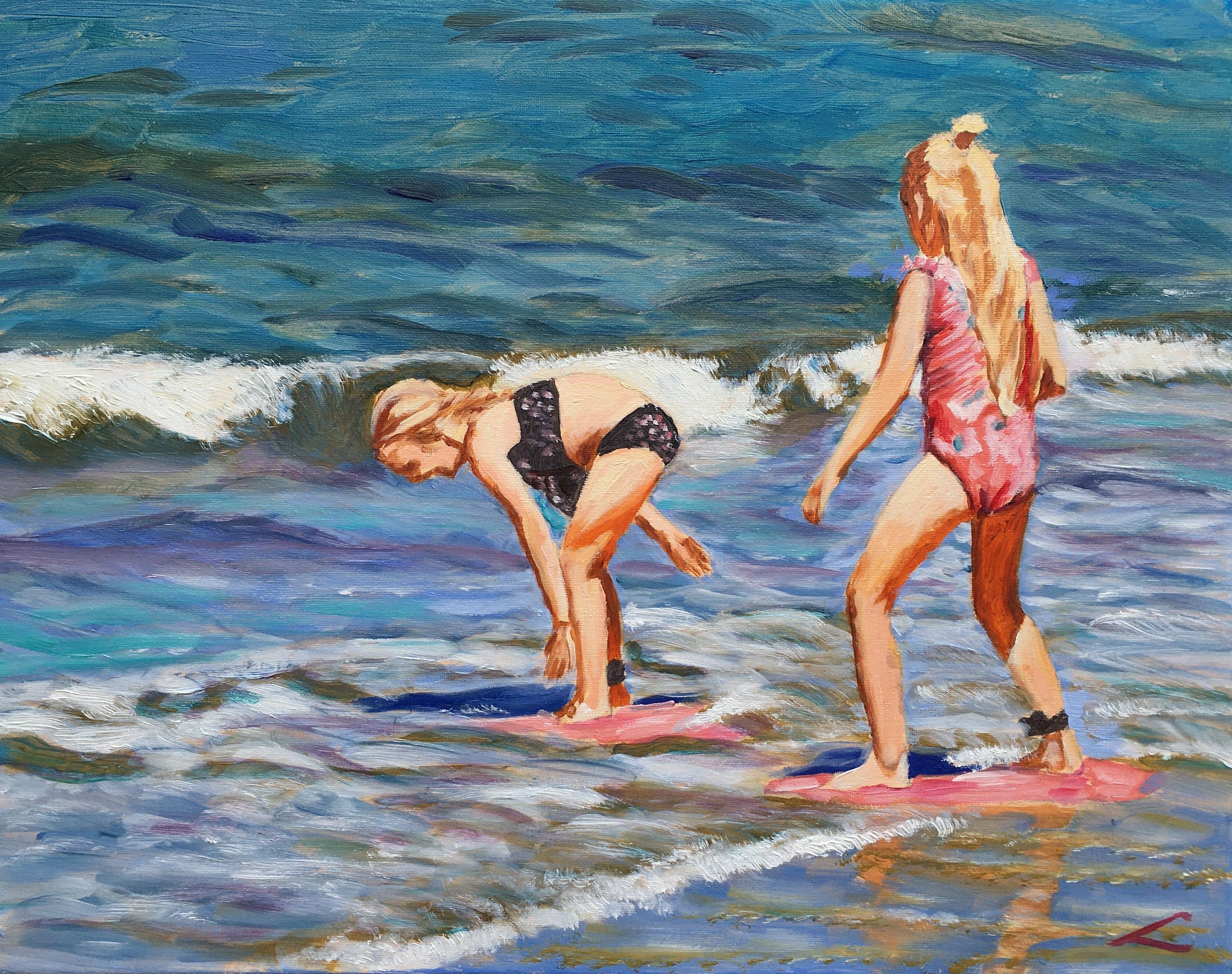 Elena Sokolova, Going to surf 2 Elena Sokolova, Going to surf 2
