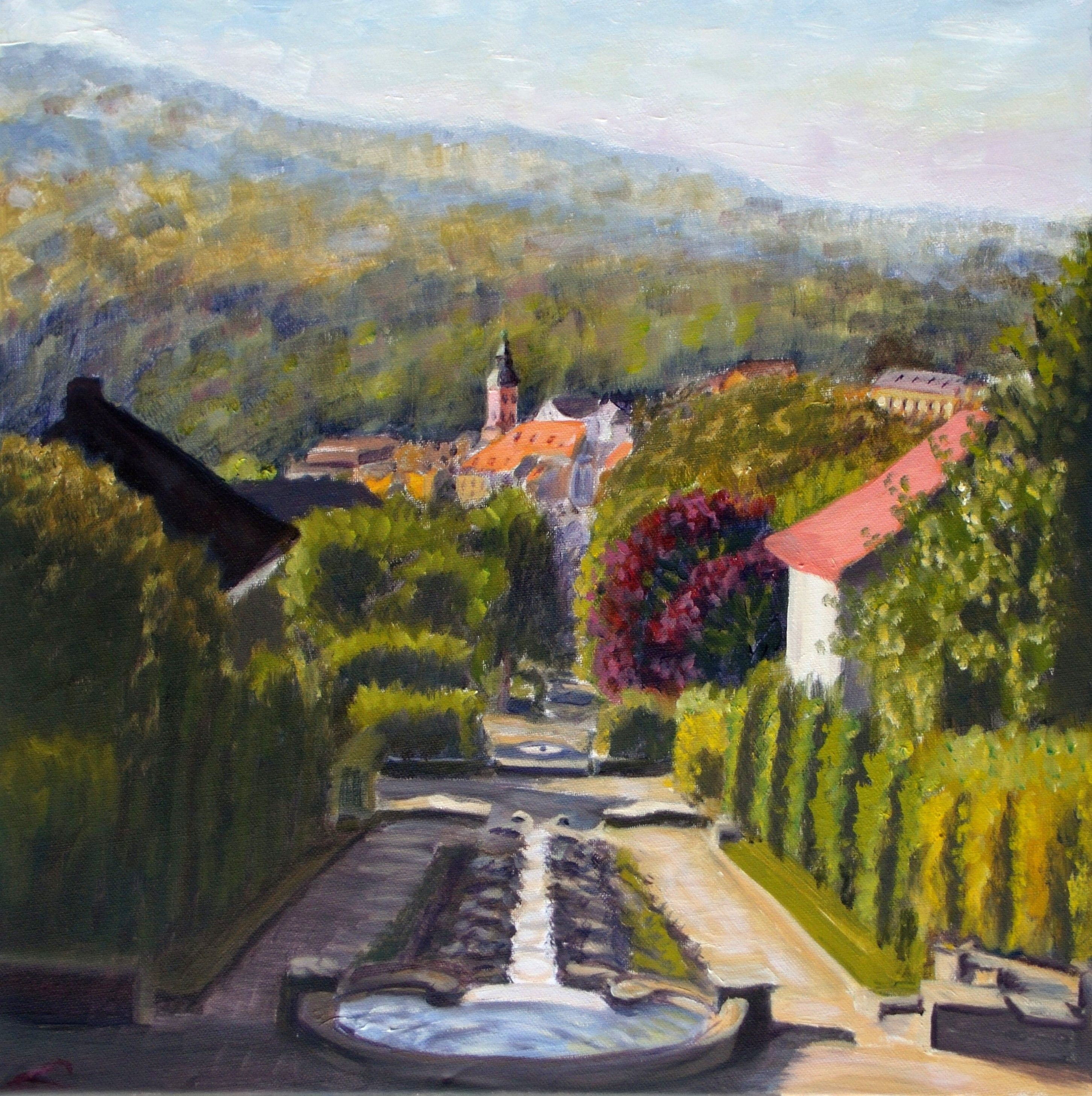 Elena Sokolova, Spring in Baden-Baden, Das Paradies Elena Sokolova, Spring in Baden-Baden, Das Paradies