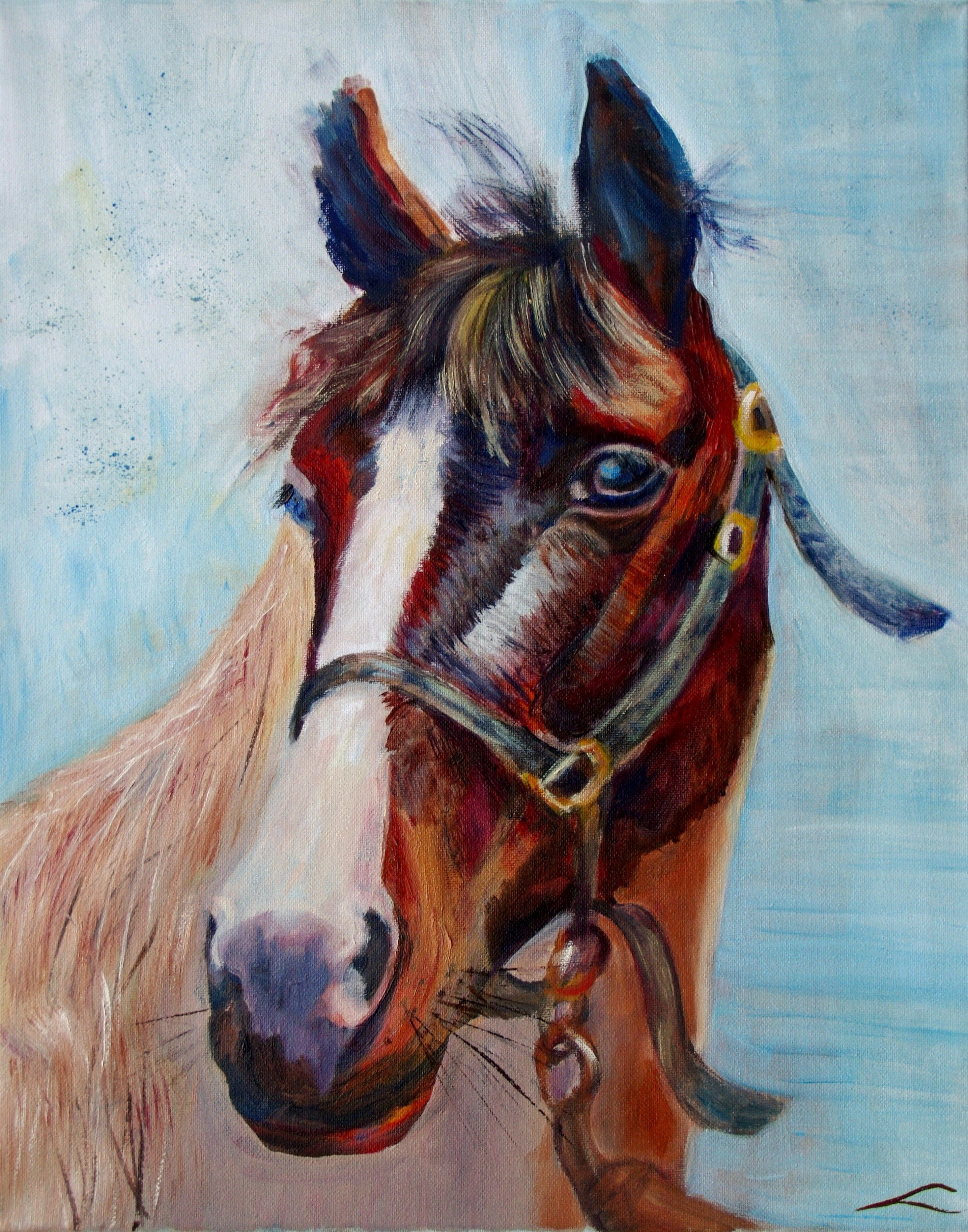 Elena Sokolova, Horse portrait Elena Sokolova, Horse portrait