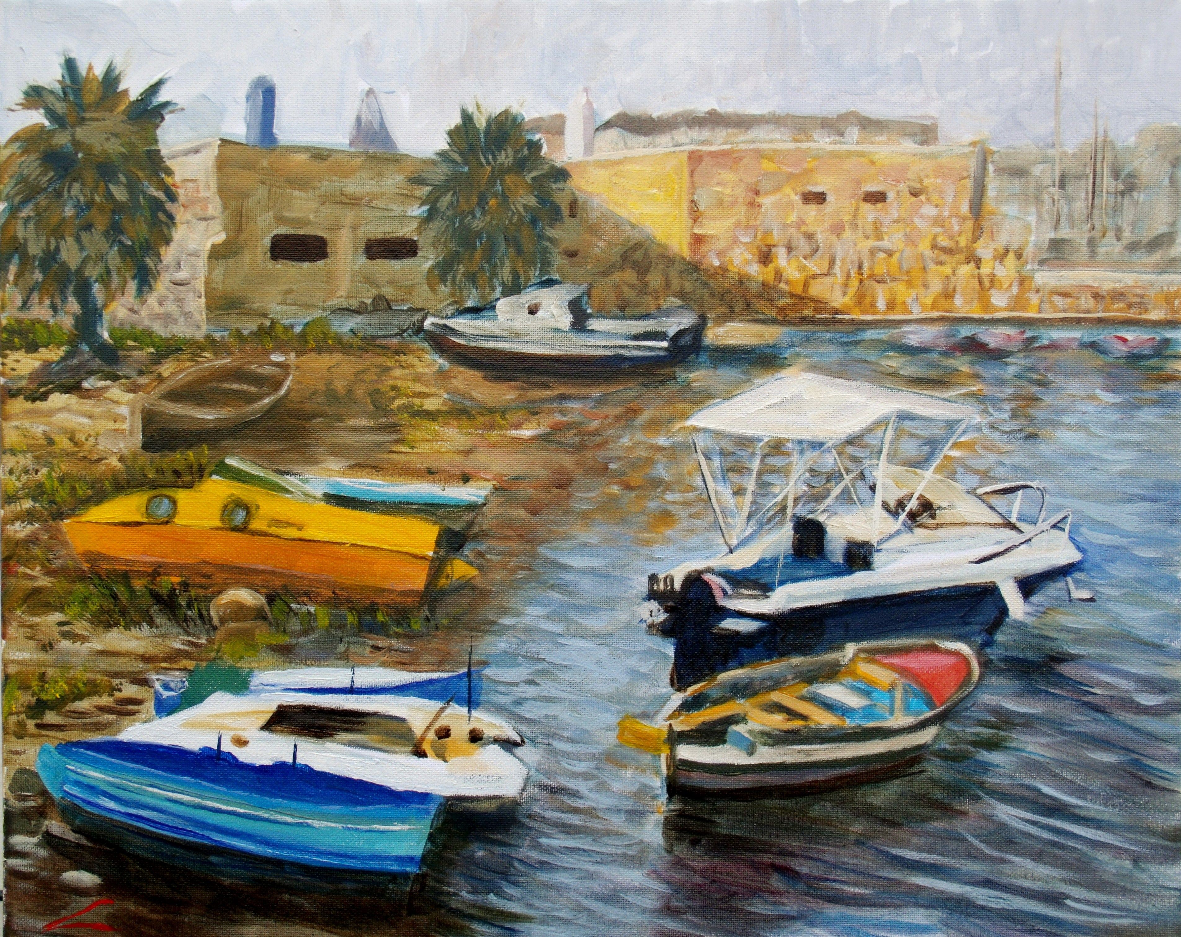 Elena Sokolova, Boats haven Elena Sokolova, Boats haven