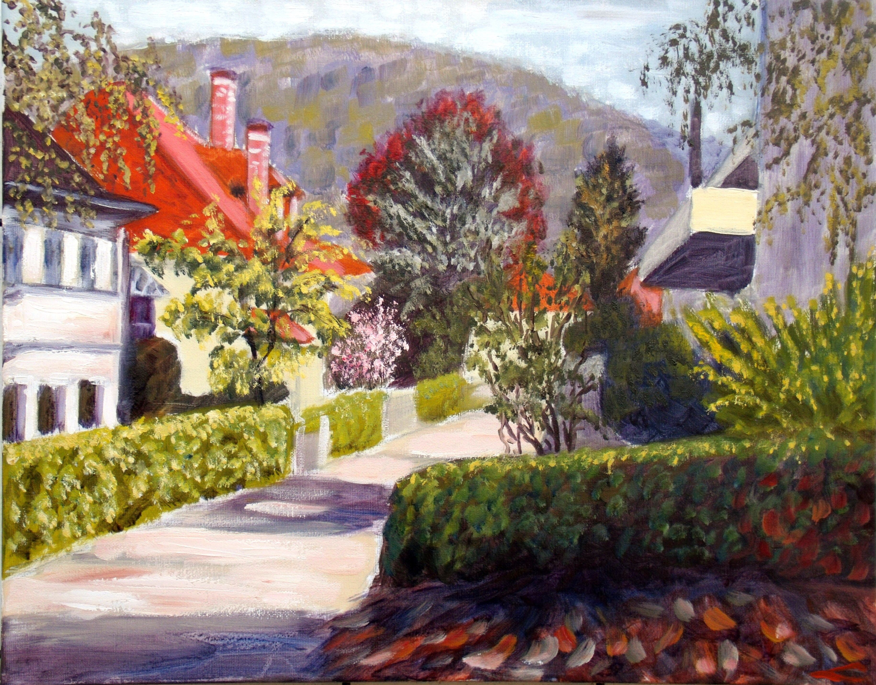 Elena Sokolova, Spring in Baden - Baden Elena Sokolova, Spring in Baden - Baden