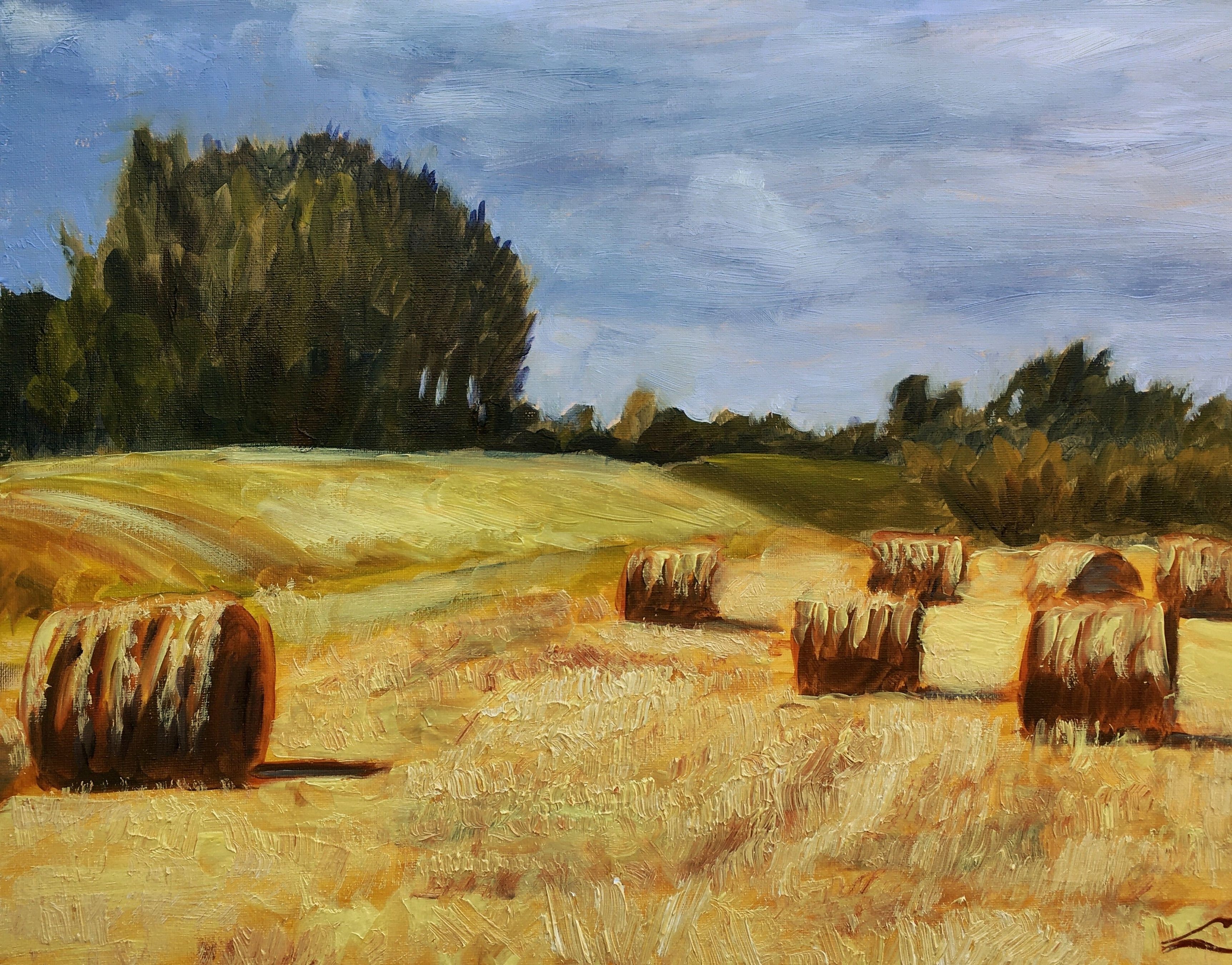 Elena Sokolova, Haystacks in Westland Elena Sokolova, Haystacks in Westland