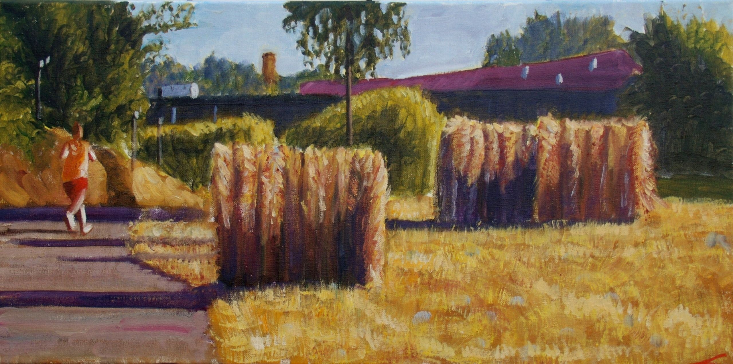 Elena Sokolova, Three haystacks Elena Sokolova, Three haystacks