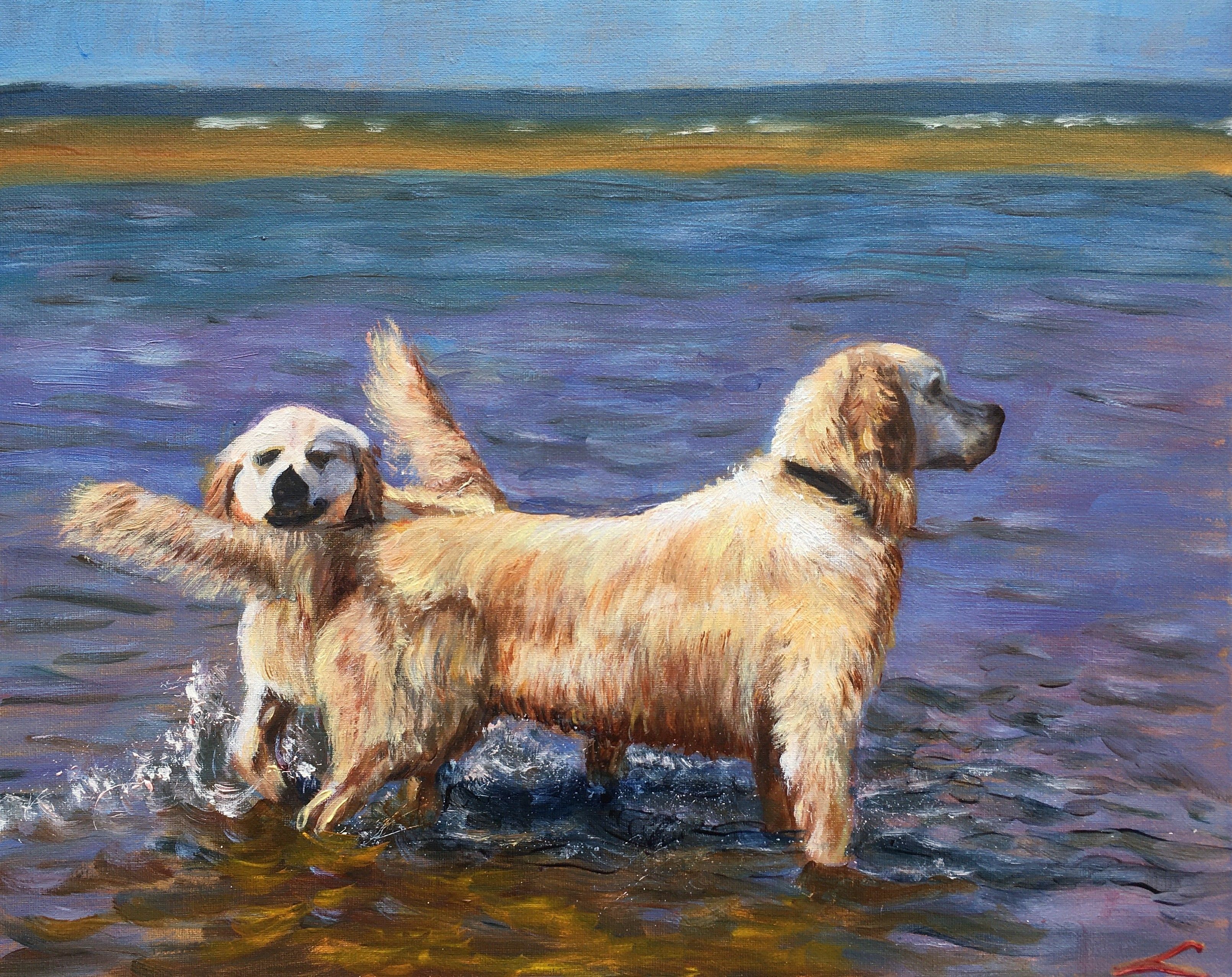Elena Sokolova, Wet dogs Elena Sokolova, Wet dogs