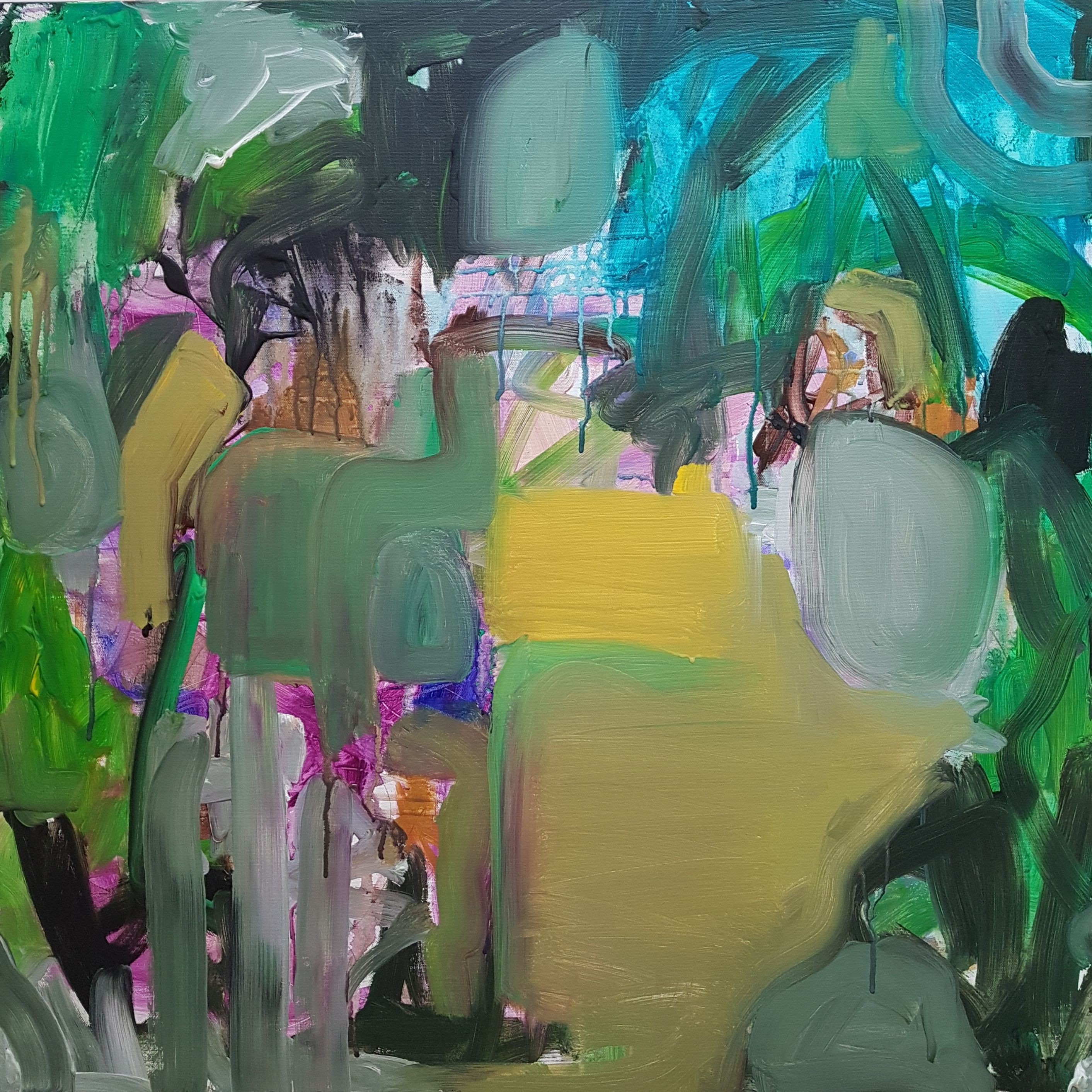 Emily Starck, Extase, Painting, Acrylic on Canvas Emily Starck, Extase, Painting, Acrylic on Canvas