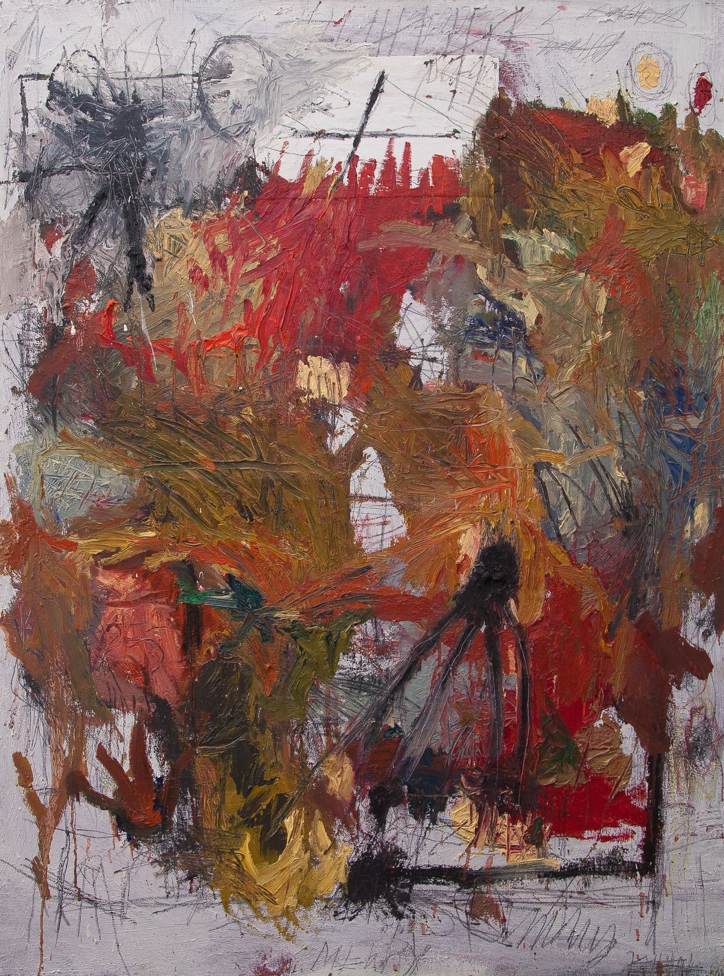 Ethan Newman, Versions, Painting, Oil on Canvas Ethan Newman, Versions, Painting, Oil on Canvas