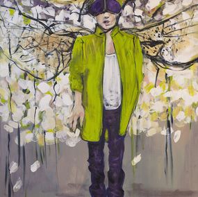 Painting, Fly girl, Eva Lewarne